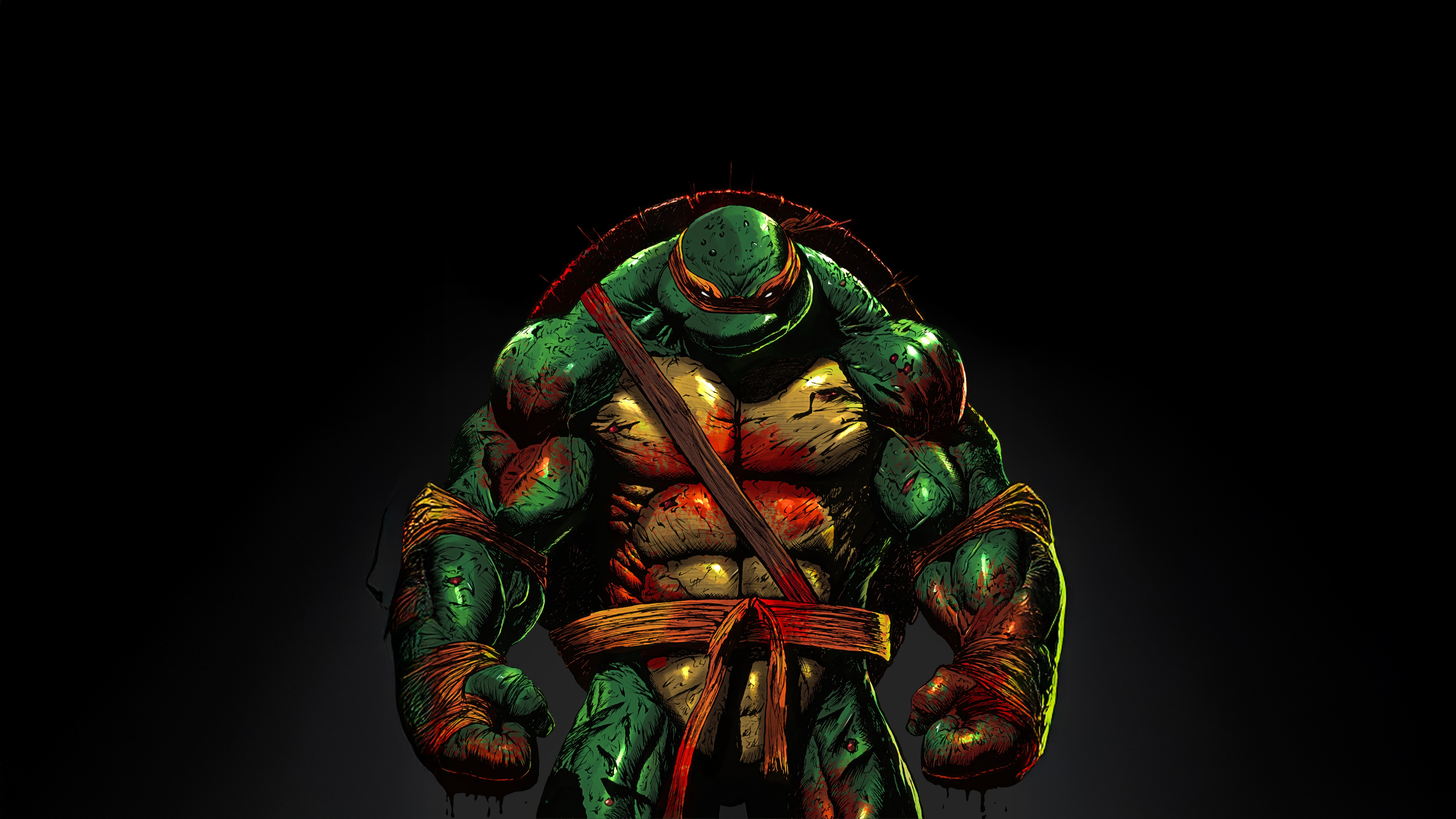 Michelangelo from Teenage Mutant Ninja Turtles HD Wallpaper