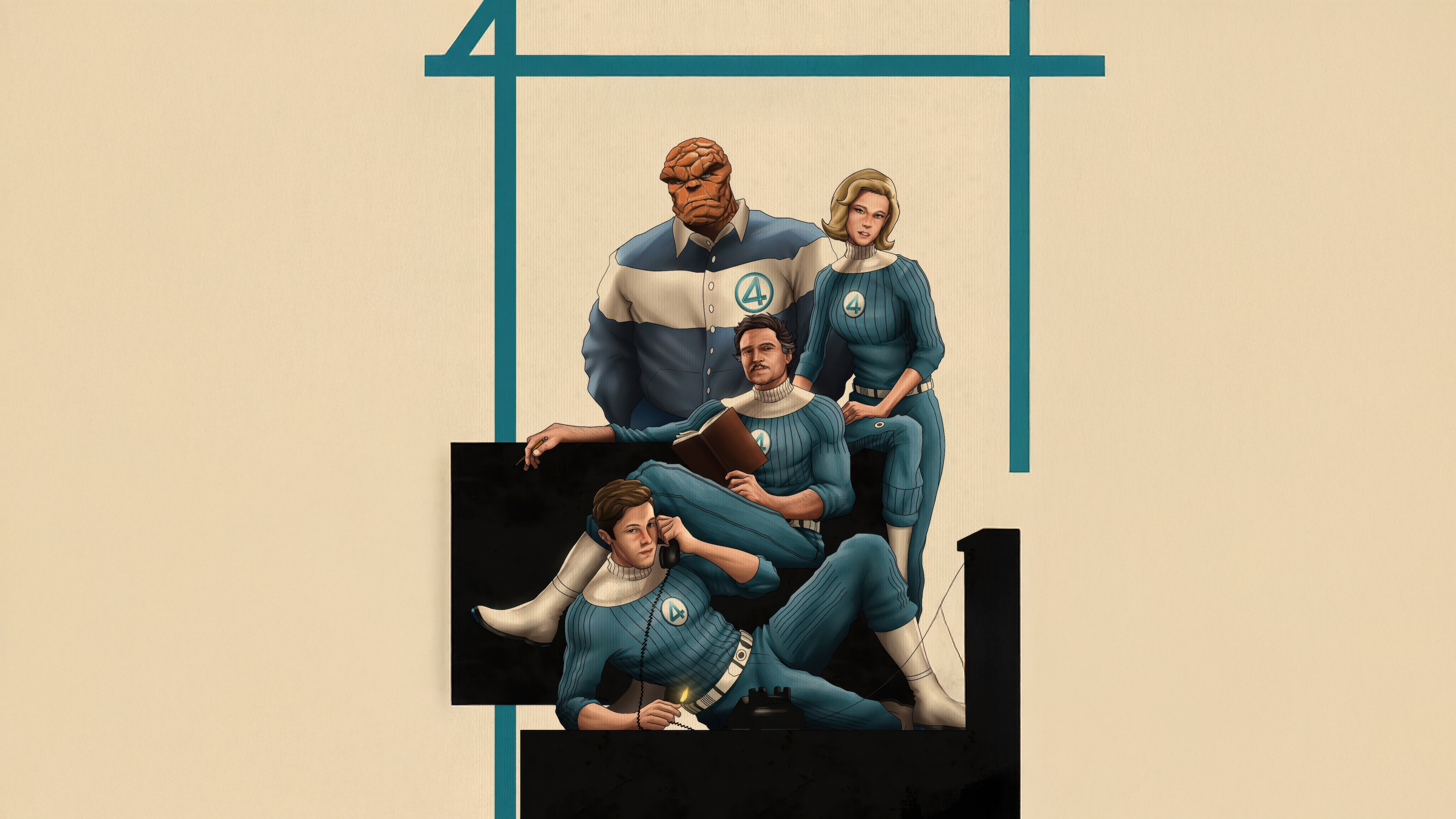 Fantastic Four The Beginning Of Marvel First Family HD Wallpaper
