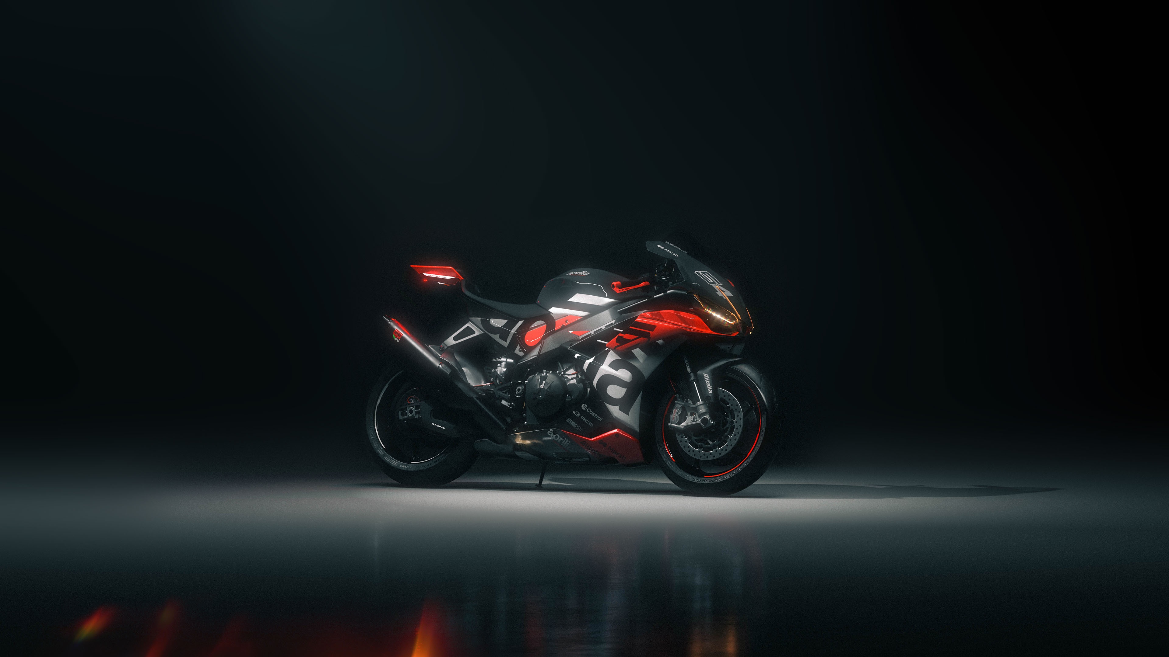 Aprilia RSV4 Factory motorcycle HD Wallpaper