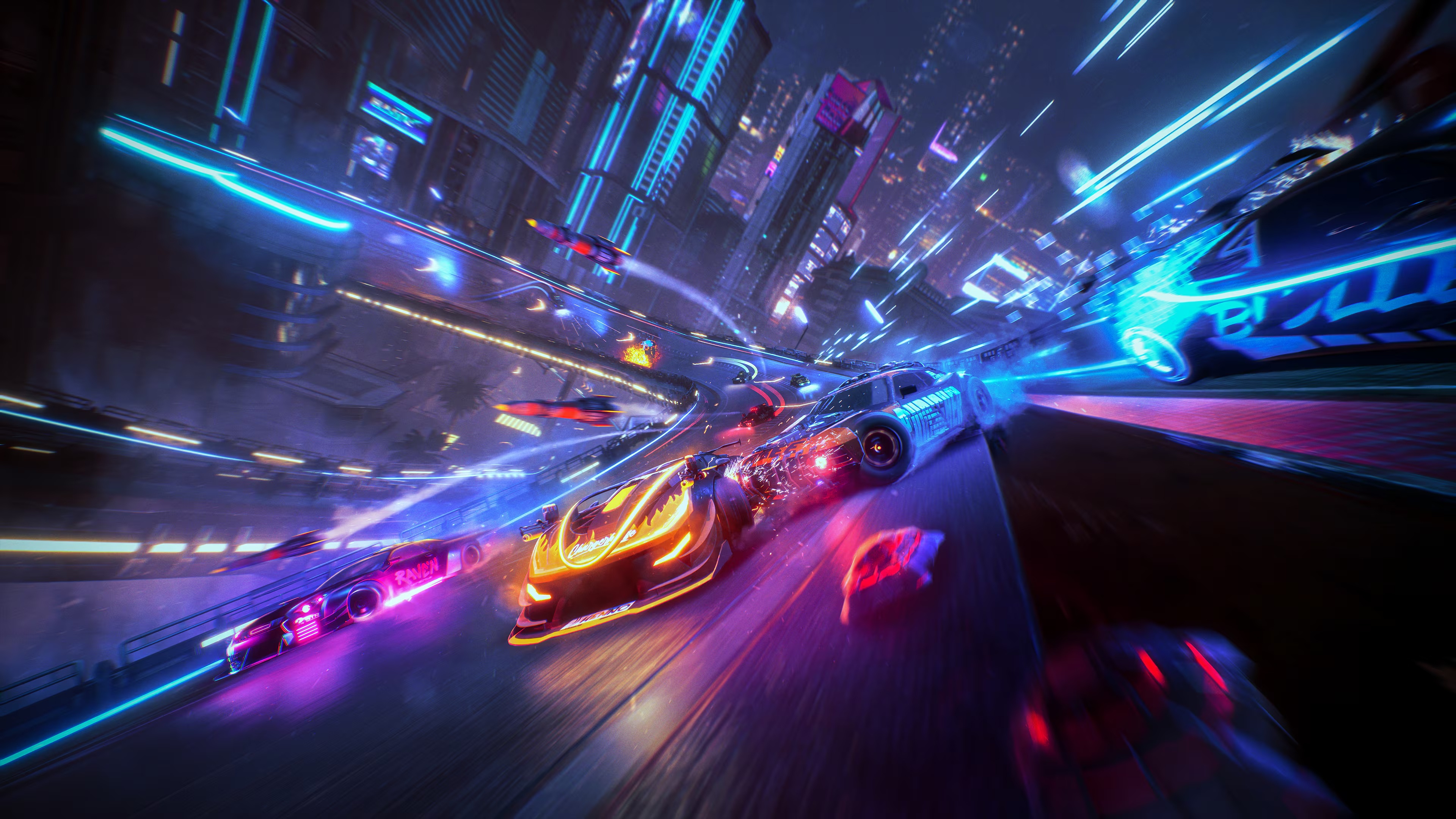 Cyber Clutch Hot Import Nights Racing HD Wallpaper