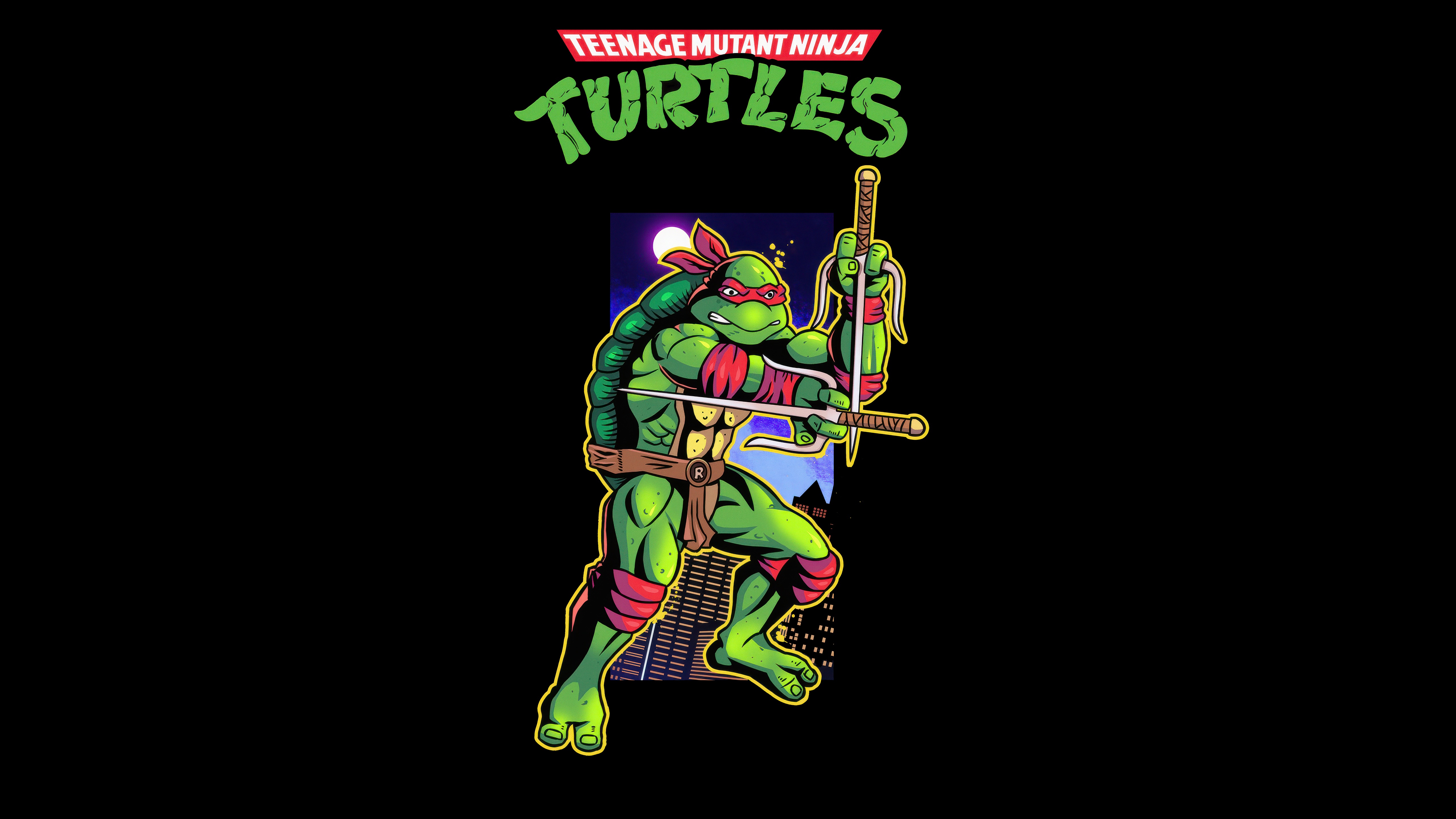 Raphael from Teenage Mutant Ninja Turtles HD Wallpaper