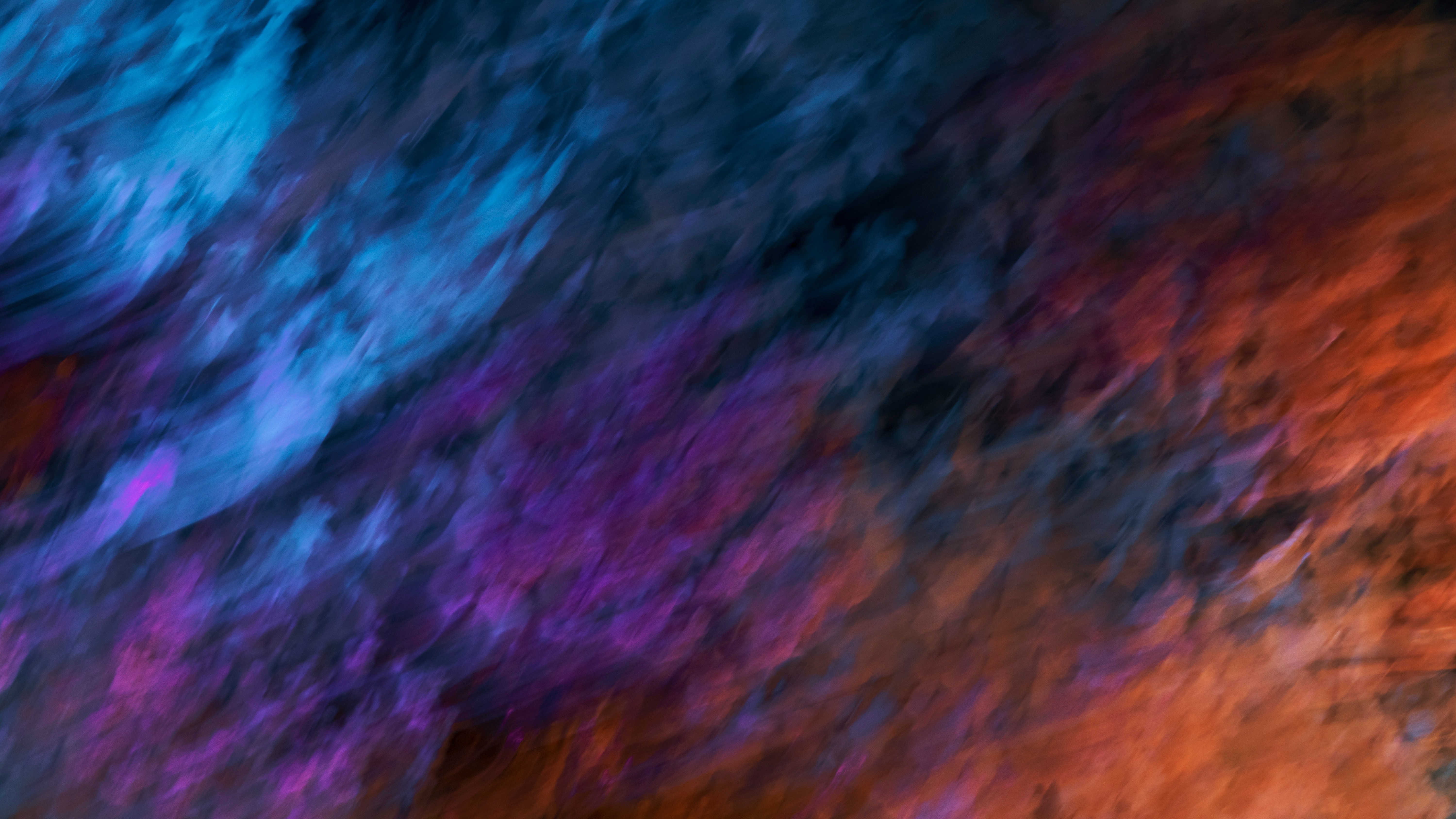 Colorful smoke abstract motion blur HD Wallpaper