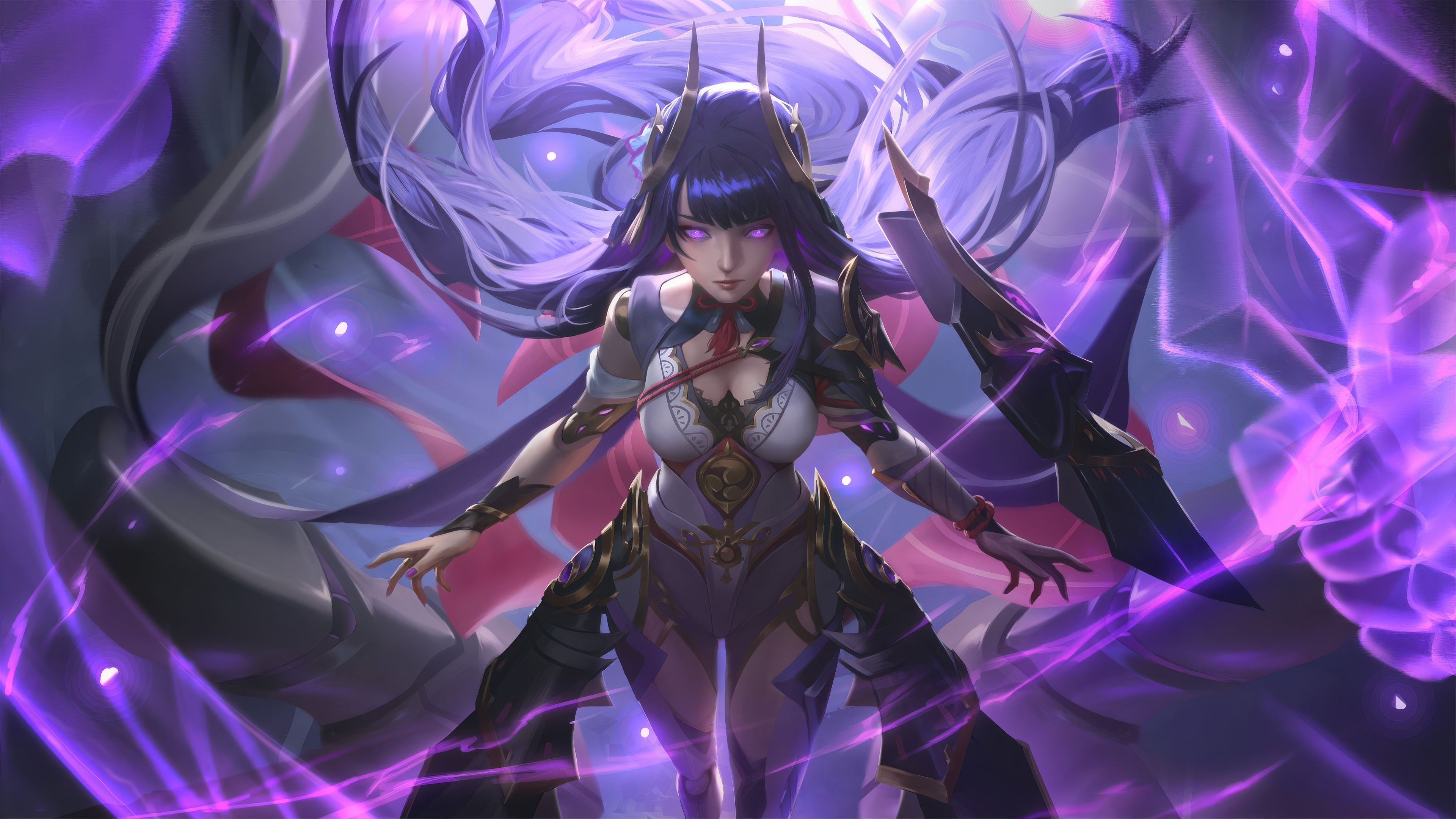 Raiden Shogun from Genshin Impact HD Wallpaper