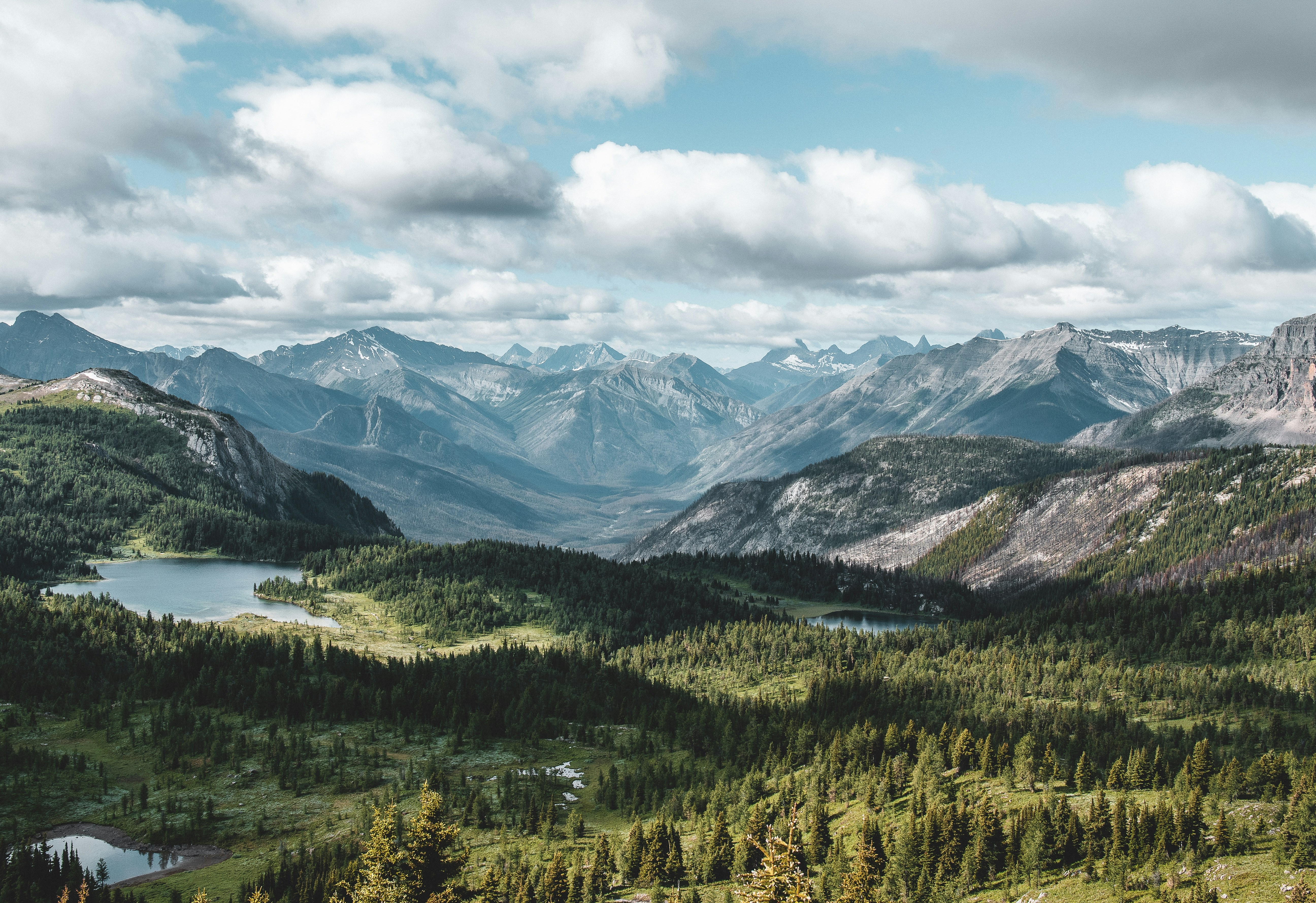 Mount Assiniboine Provincial Park Landscape HD Wallpaper