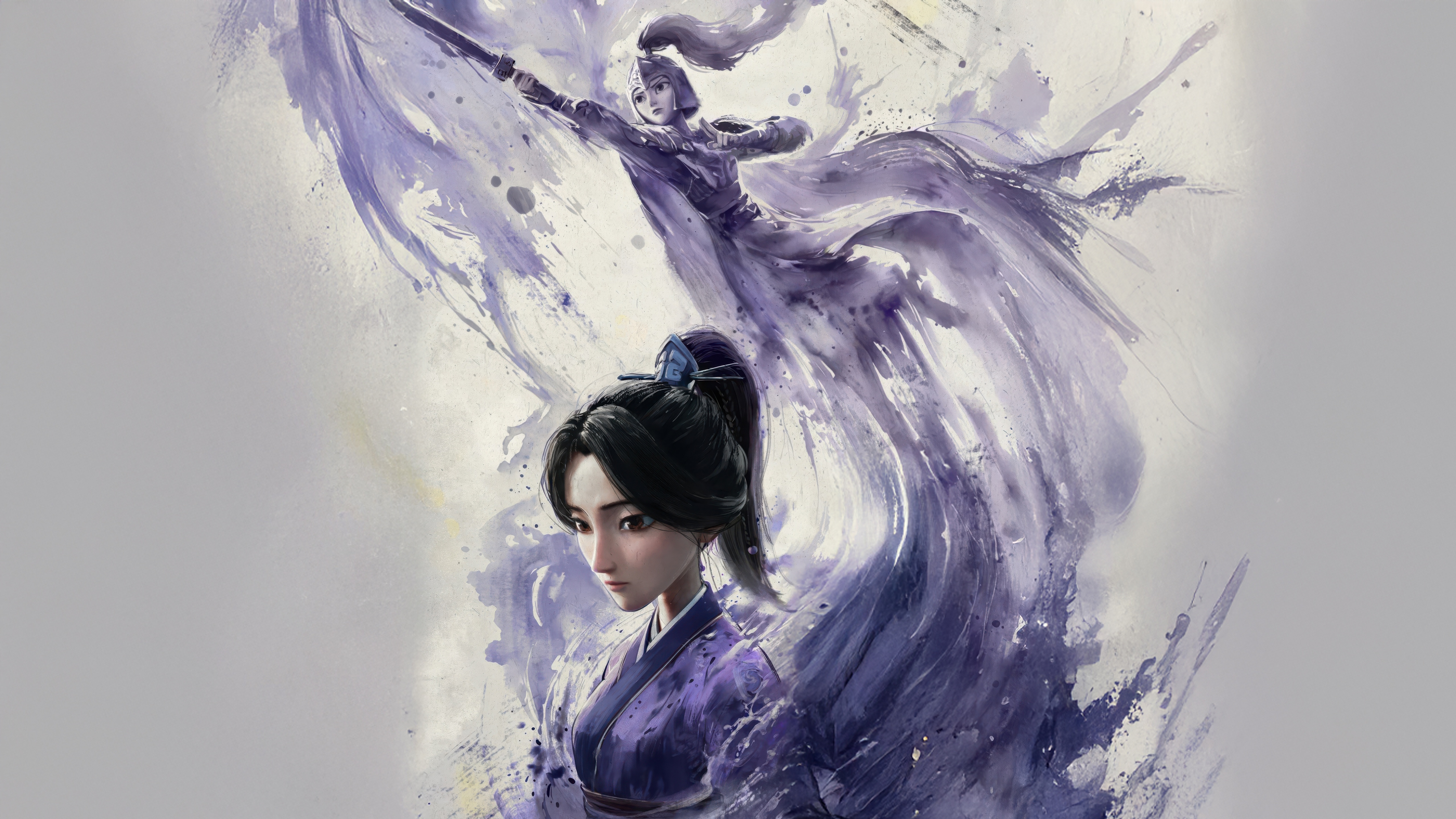Lady Yin in Ne Zha 2 HD Wallpaper