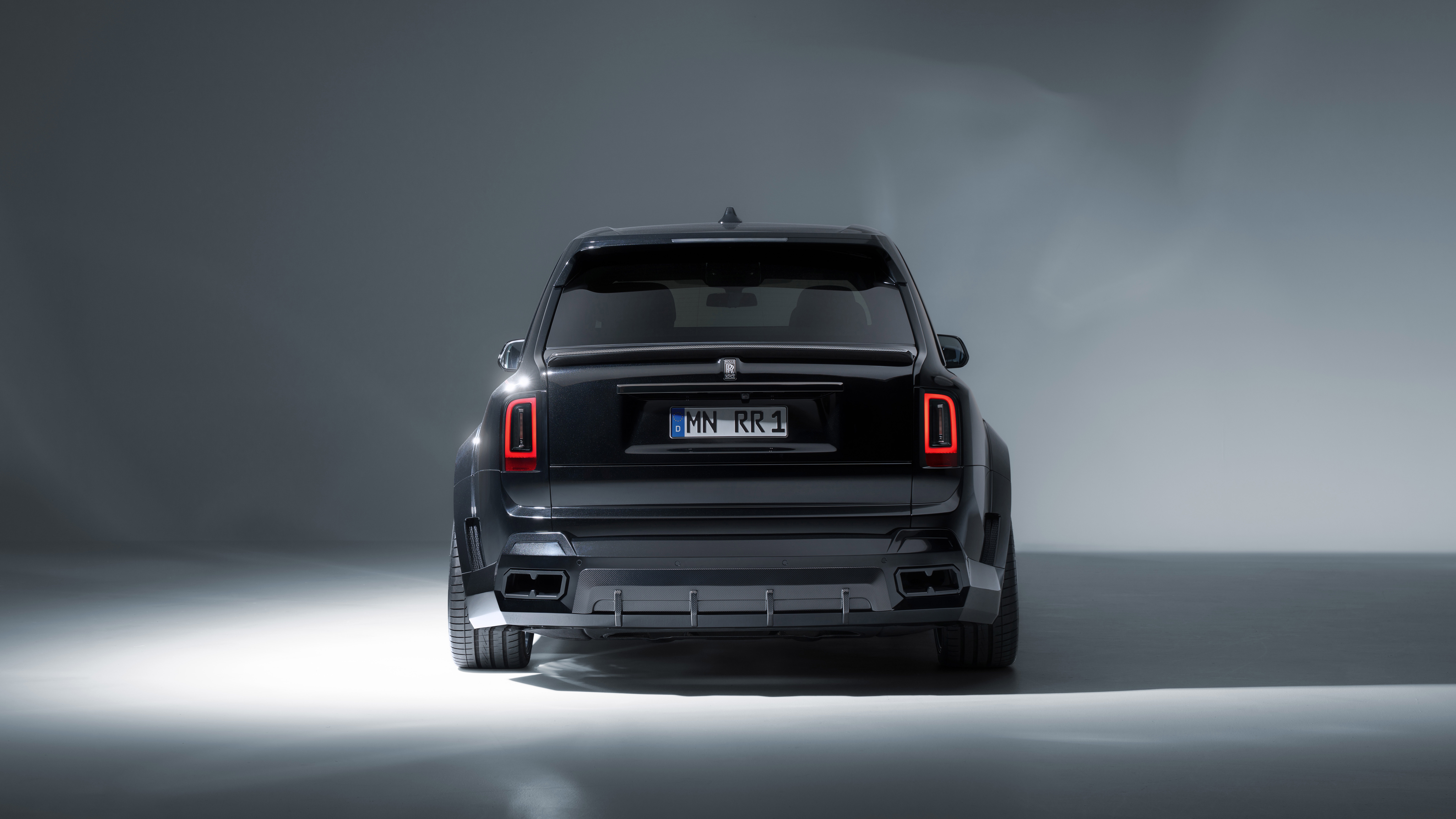 Spofec Rolls Royce Cullinan Overdose 2025 rear view HD Wallpaper