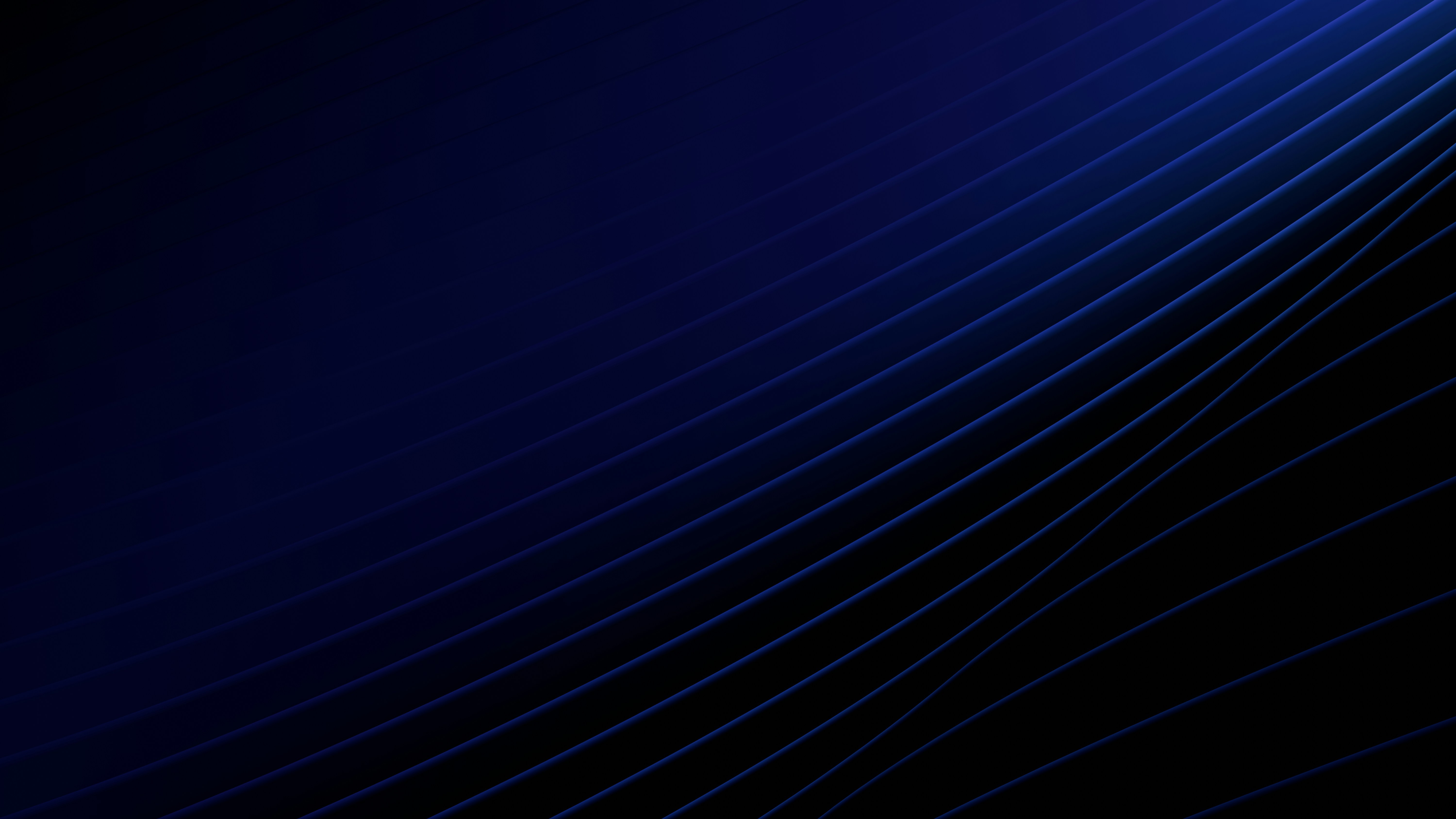 Abstract blue lines on a dark background HD Wallpaper