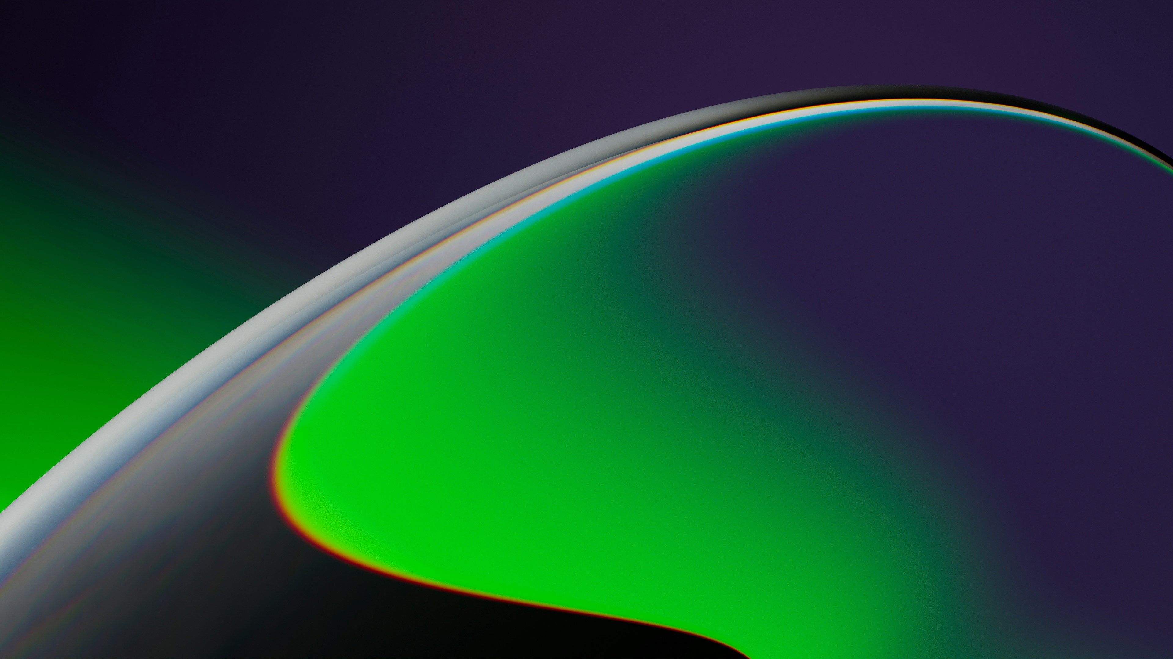 Aurora Shapes Abstract HD Wallpaper
