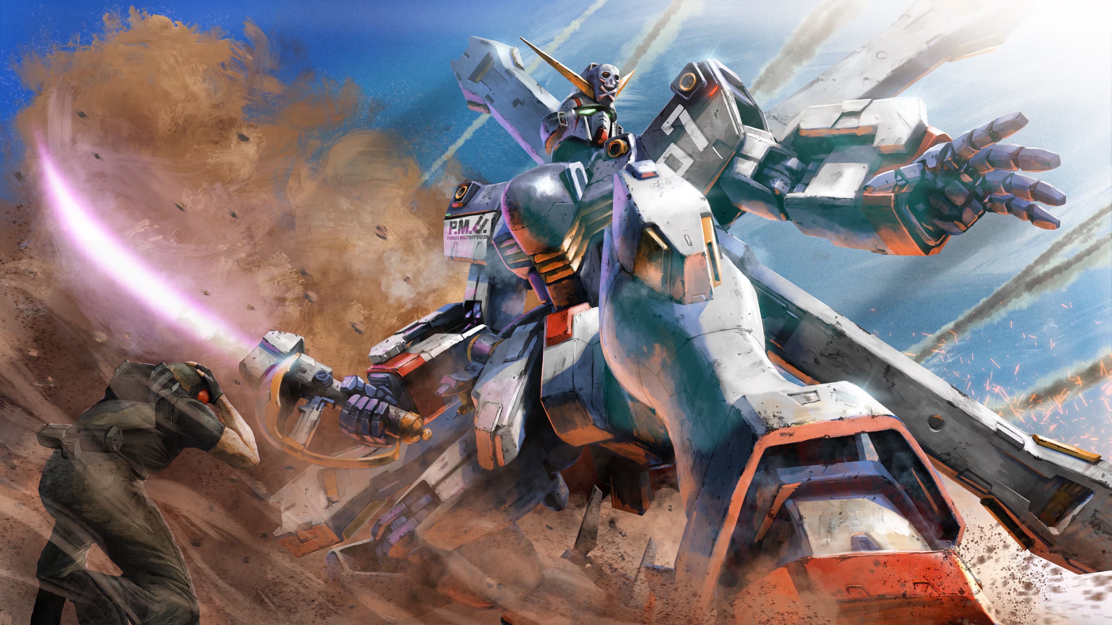 Mobile Suit Gundam Battle Operation 2 Game HD Wallpaper