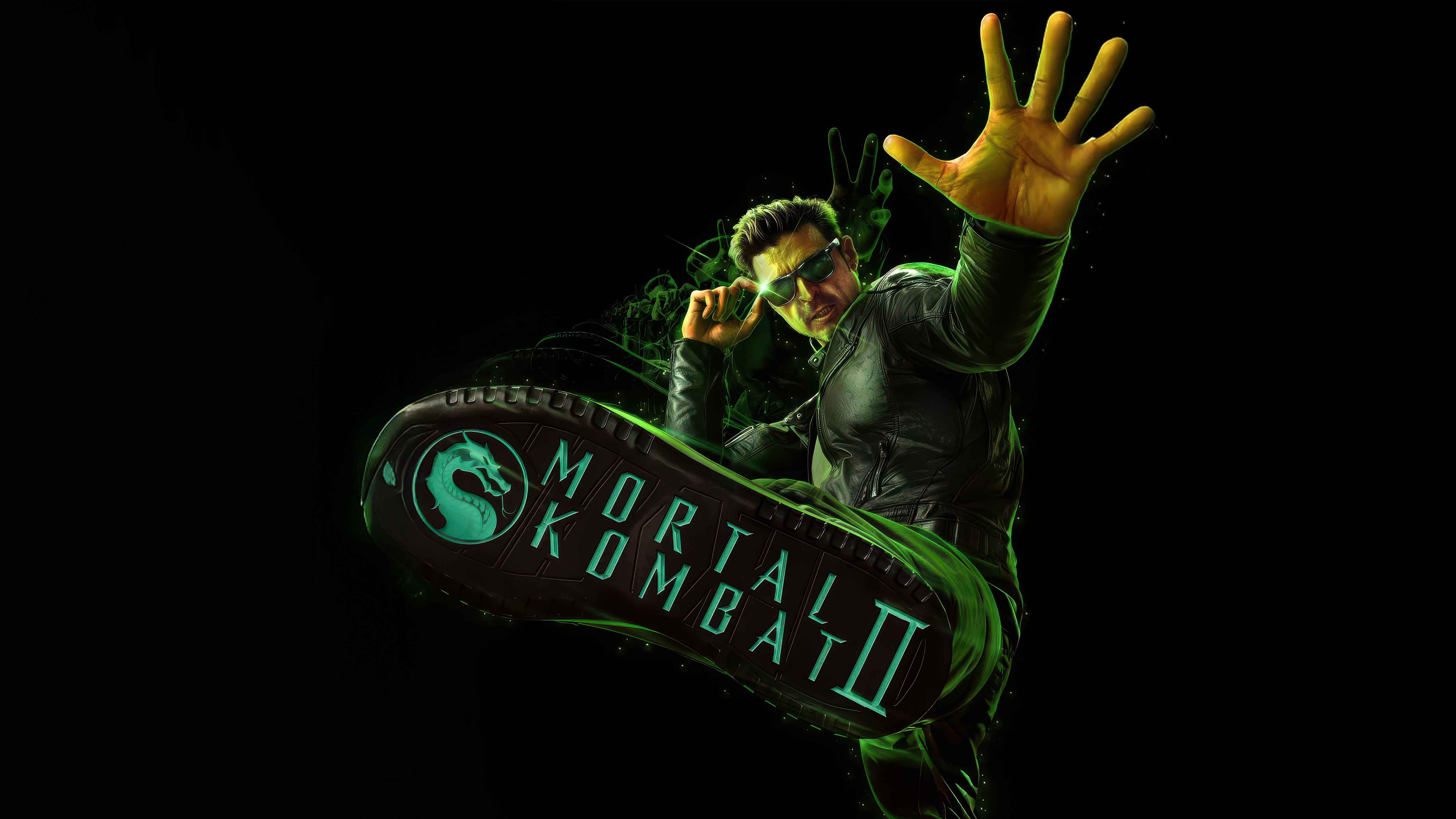Johnny Cage in Mortal Kombat II HD Wallpaper