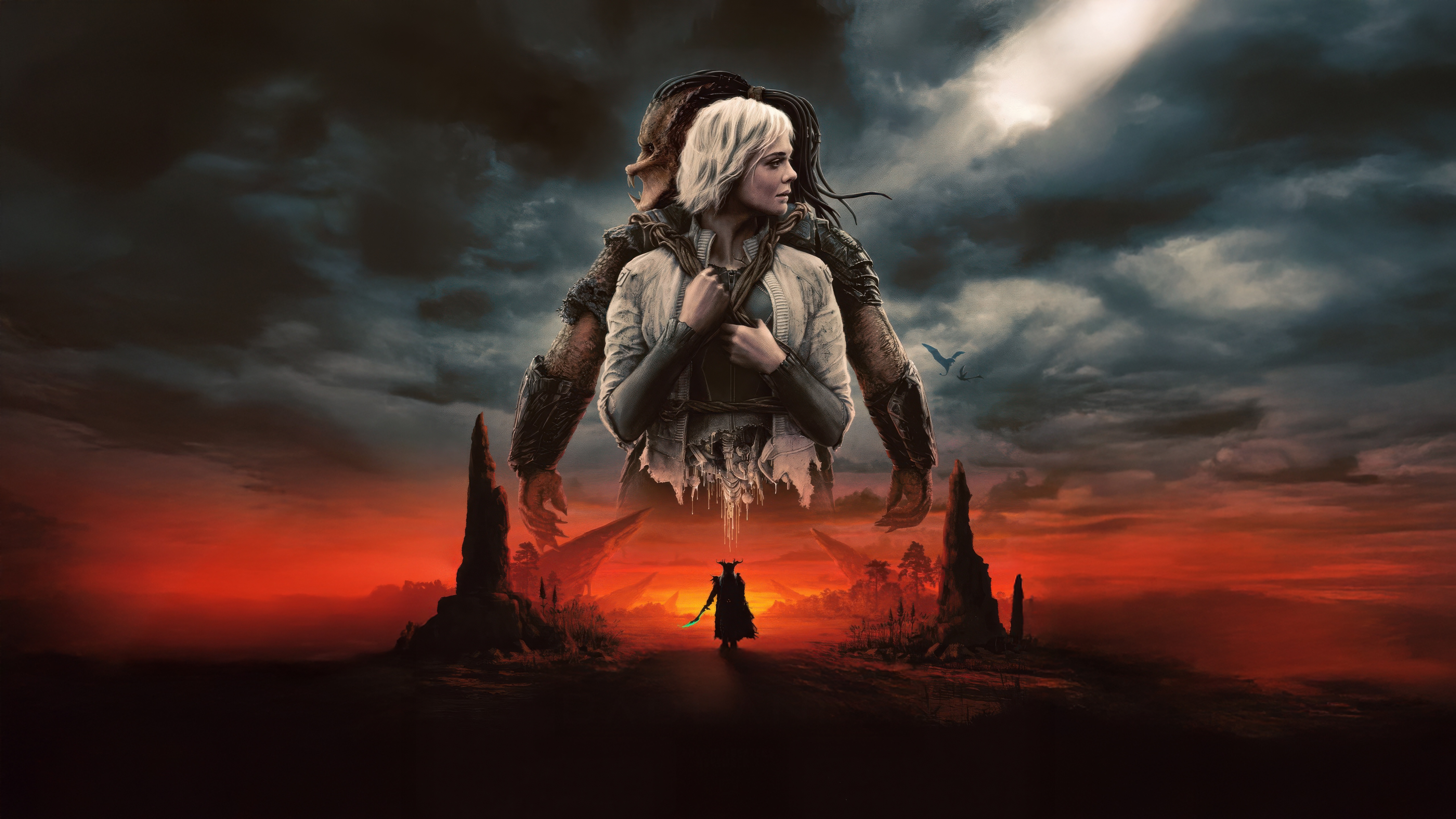 Predator Badlands HD Wallpaper