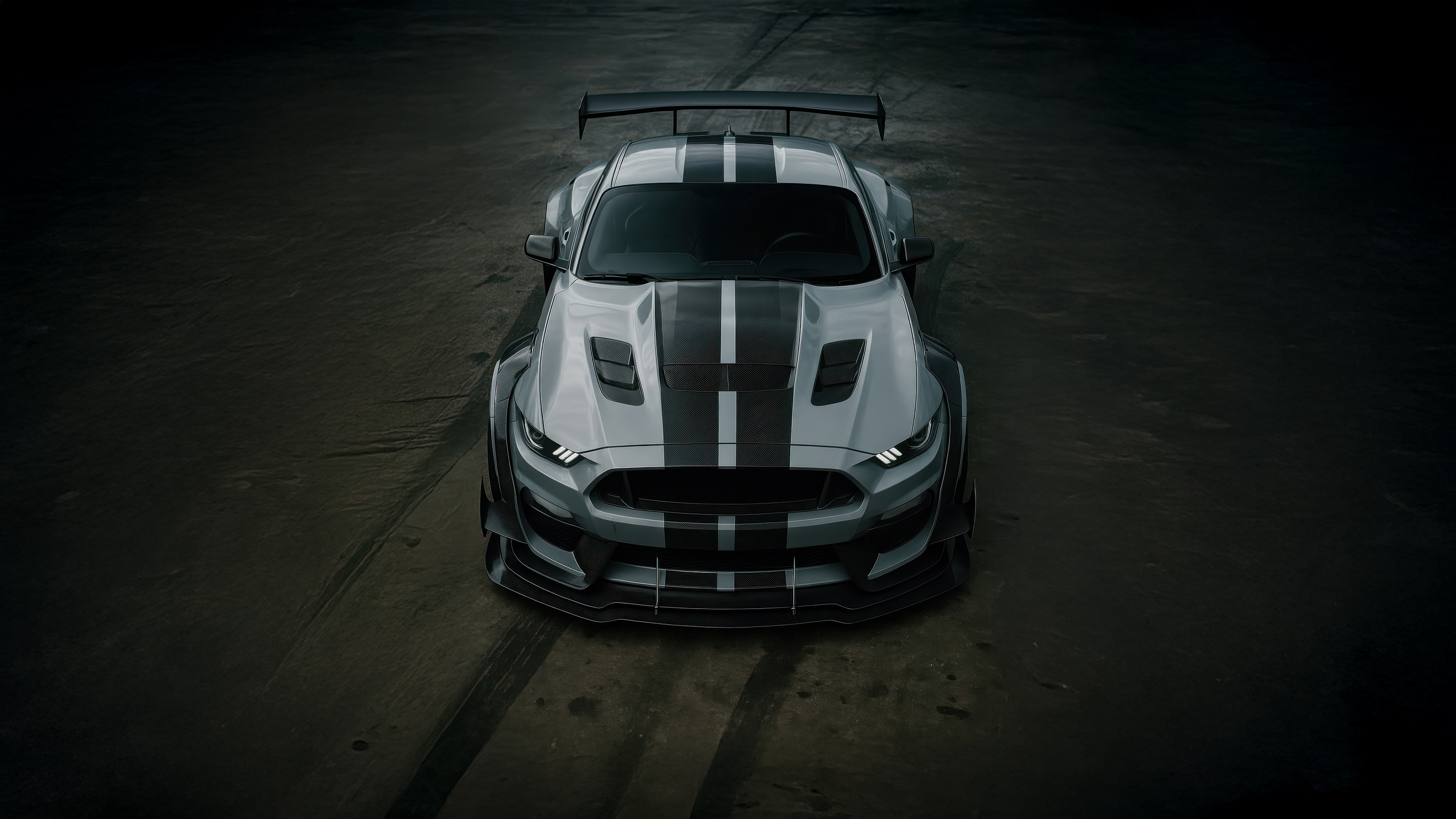 Ford Mustang V8 Thunder Machine HD Wallpaper