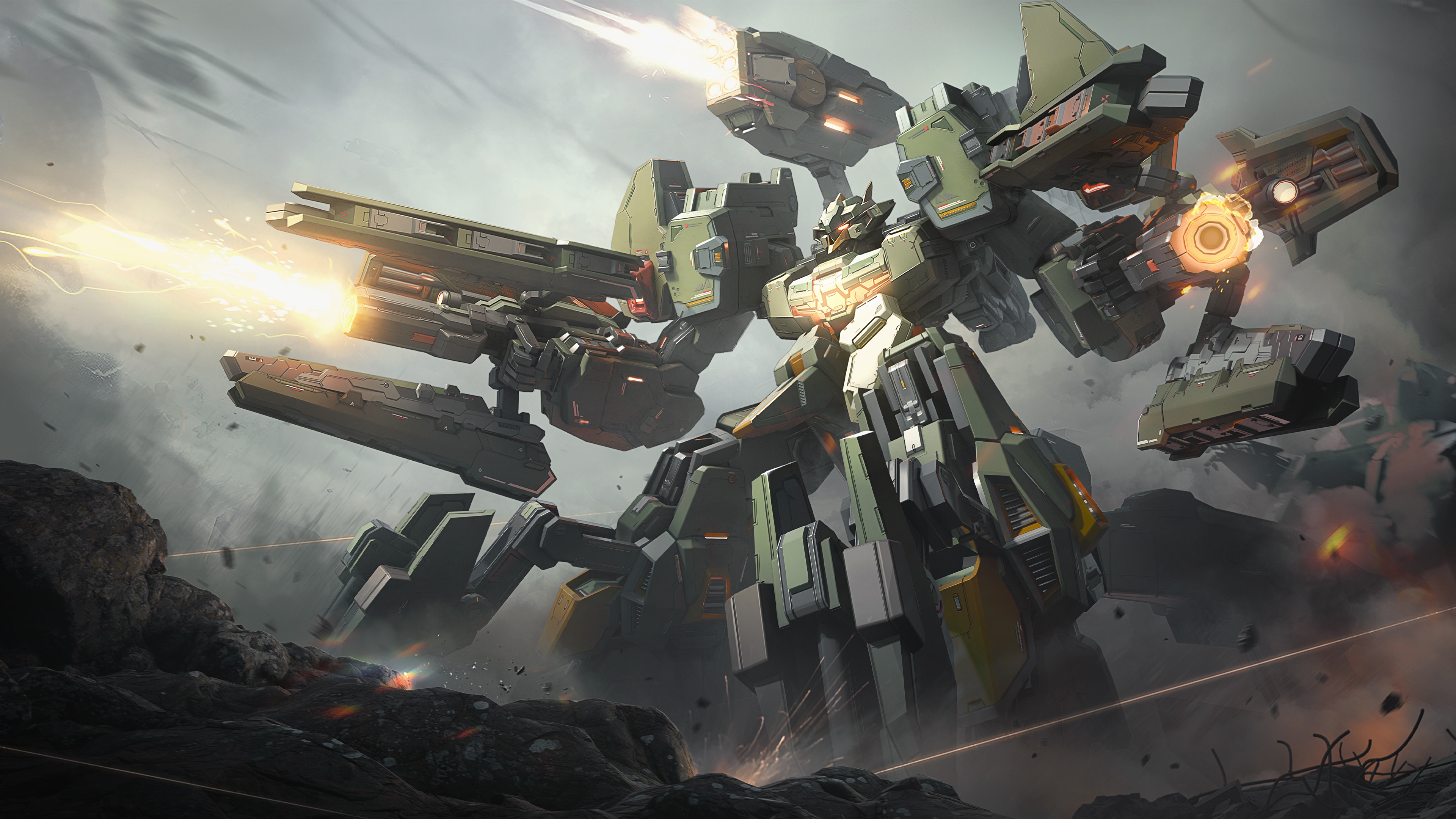 Mecha Break Game HD Wallpaper