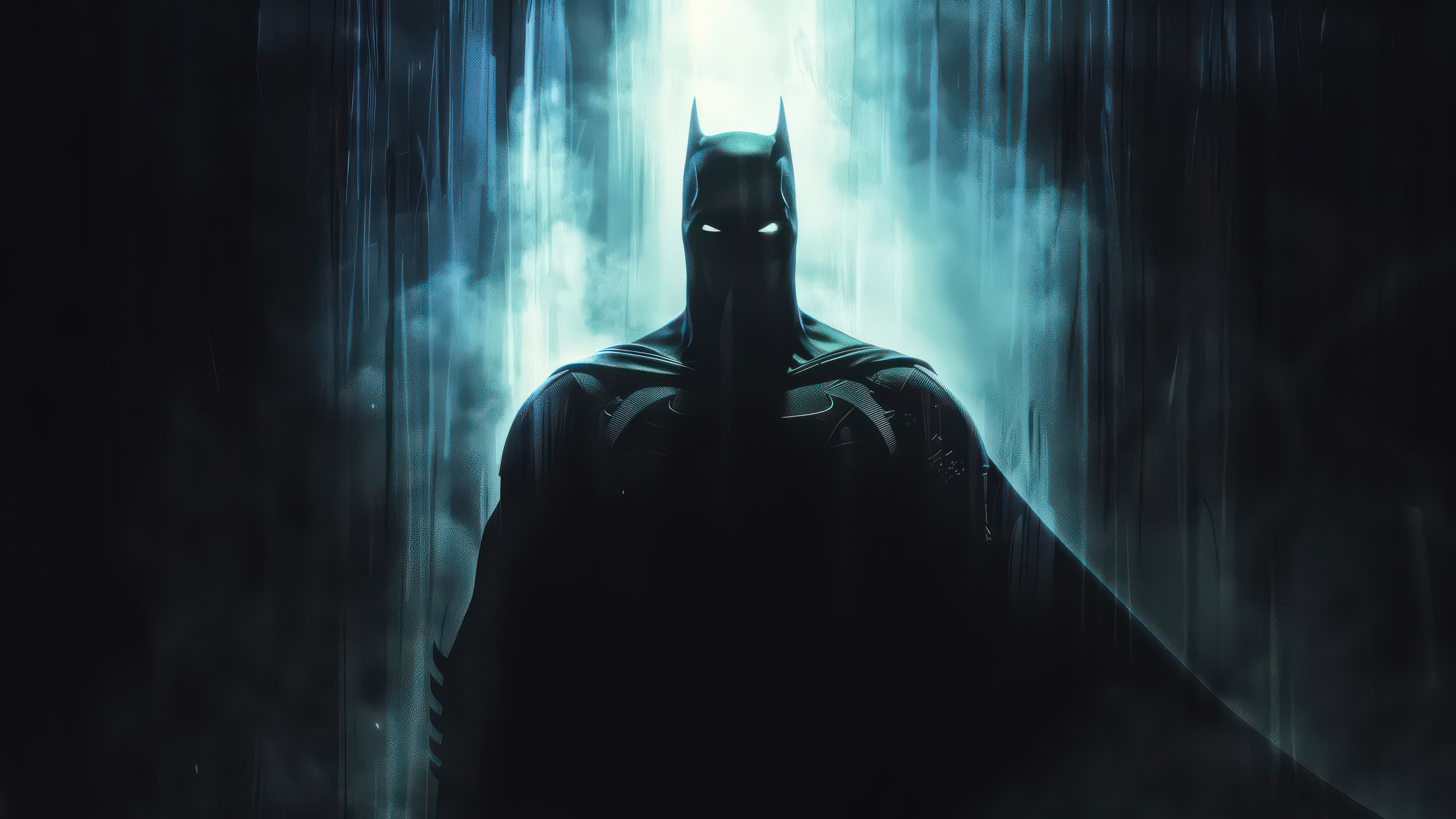 Batman in the Rain HD Wallpaper