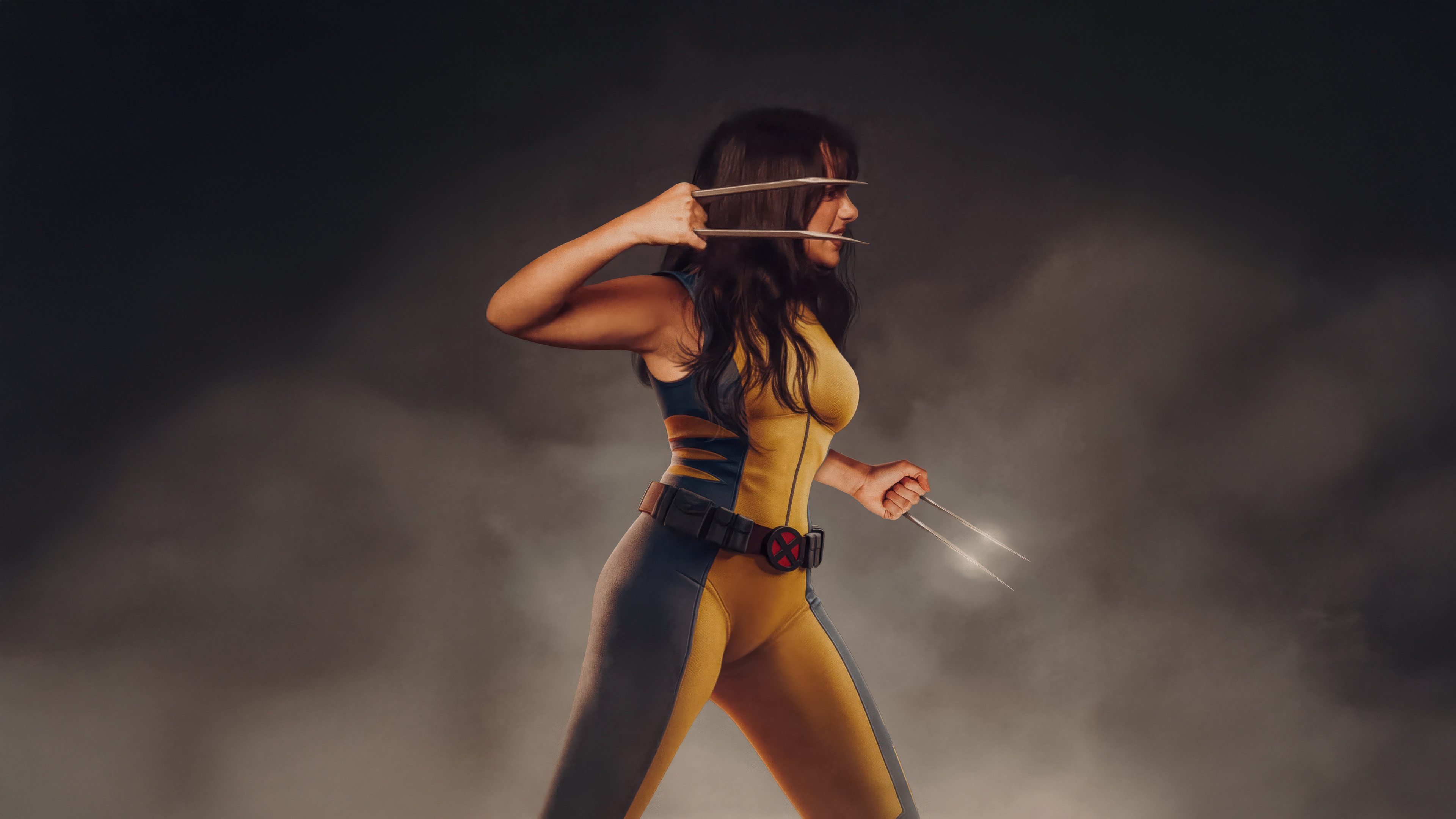 X-23 with Claws HD Wallpaper