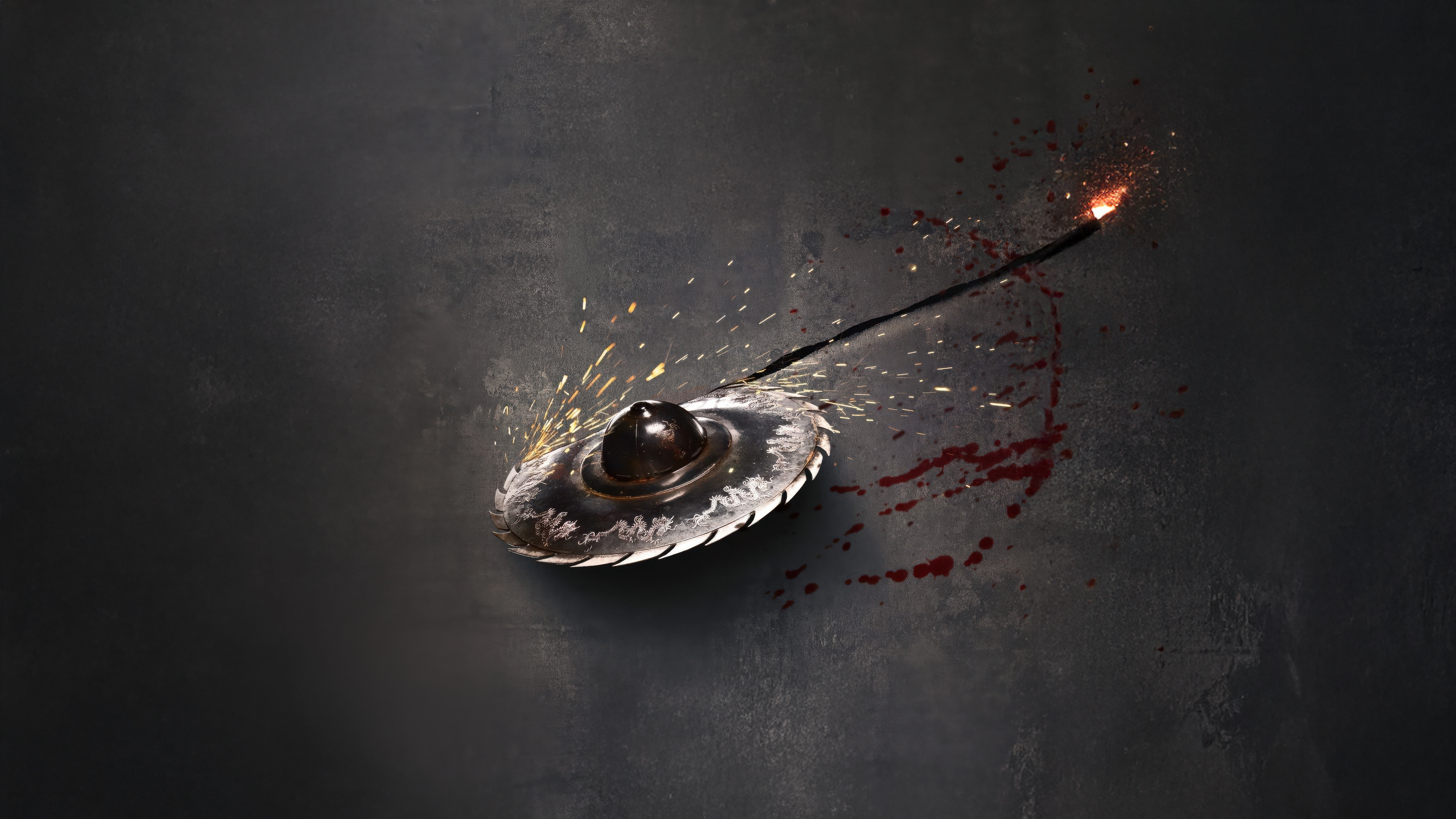 Mortal Kombat Saw Blade Bomb HD Wallpaper