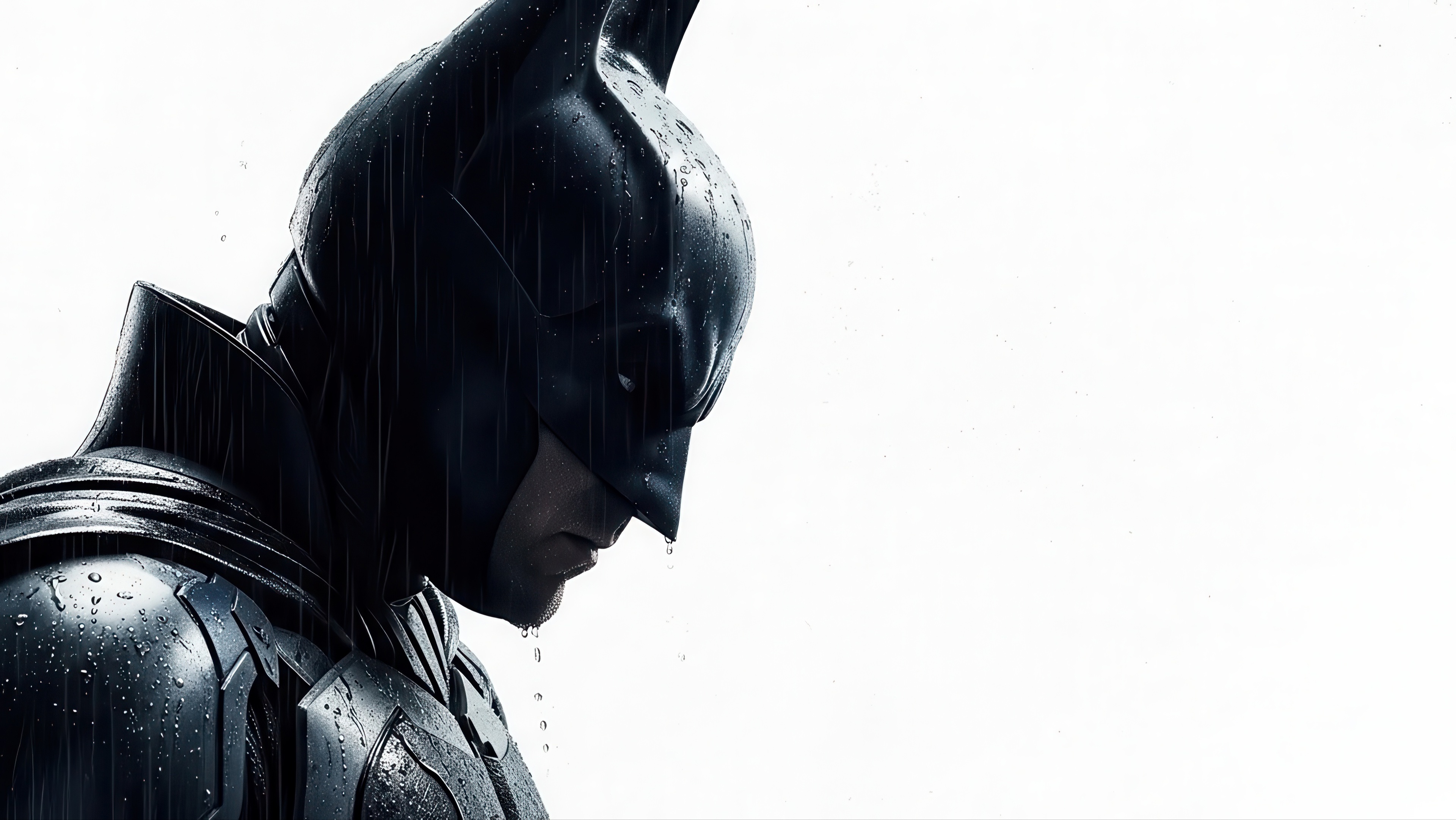 Batman in the Rain HD Wallpaper