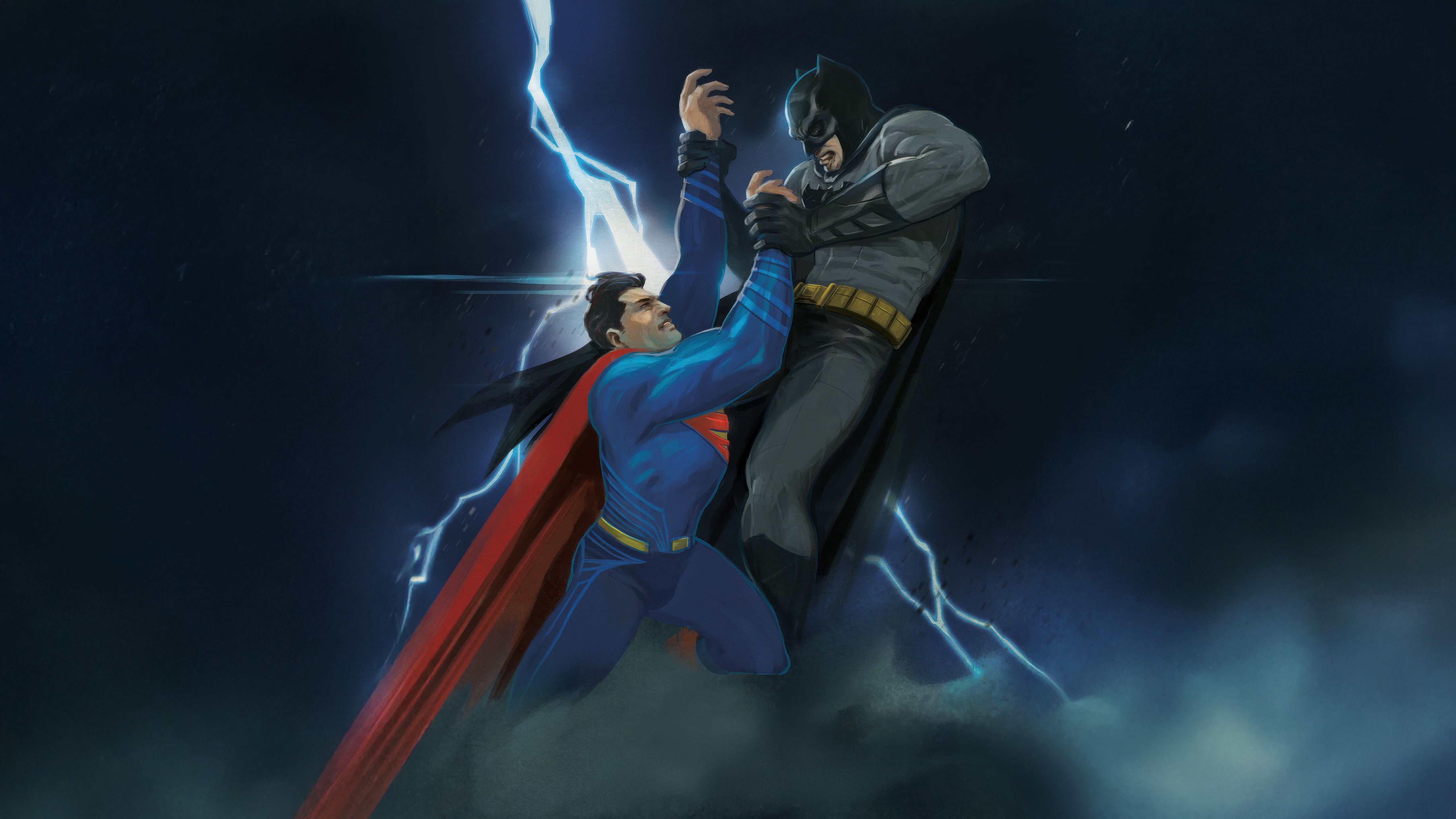 Batman Vs Superman The Worlds Greatest HD Wallpaper
