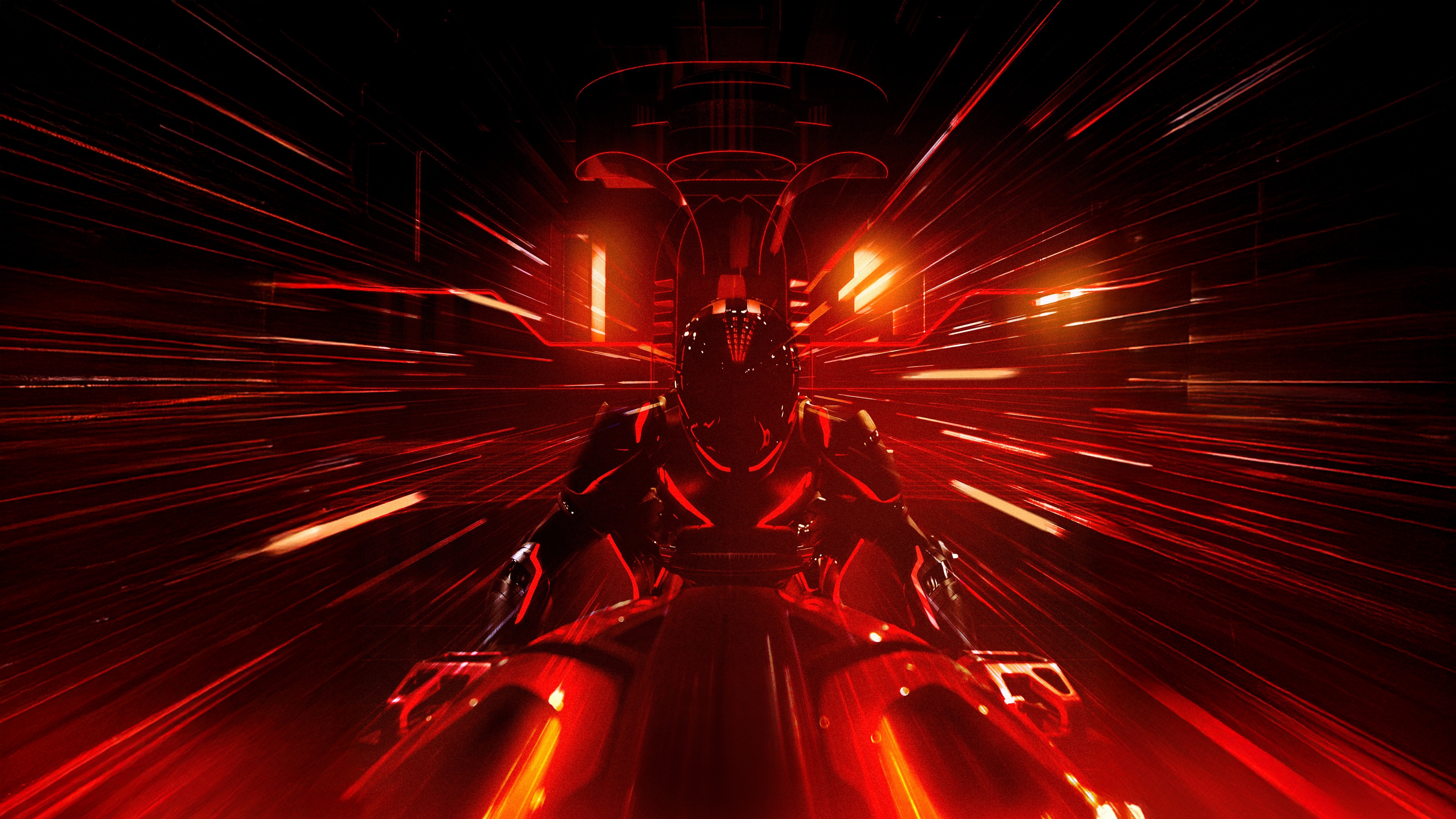 Tron Ares The Dark Legend HD Wallpaper