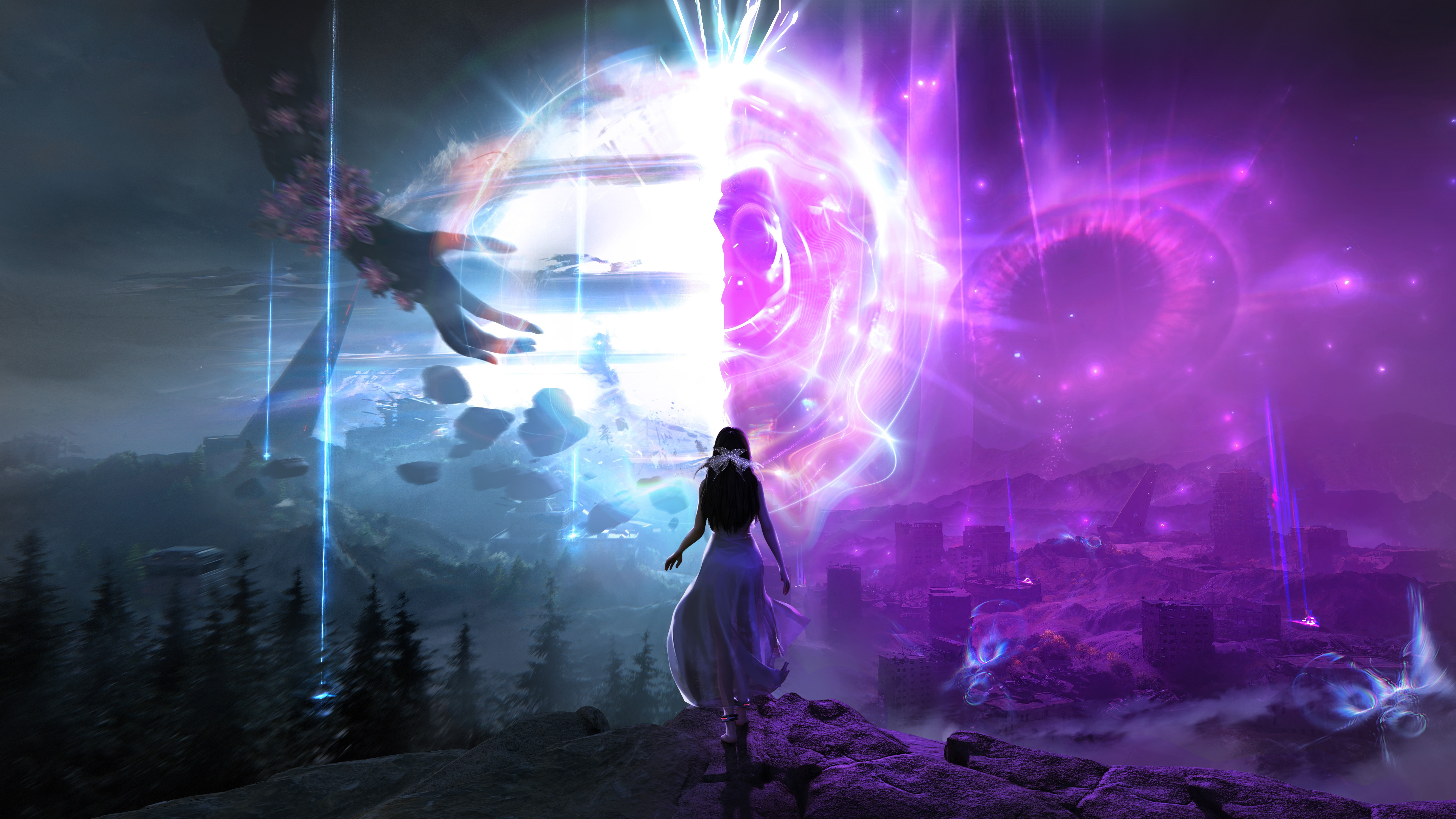 Once Human Neverending Dream Portal HD Wallpaper