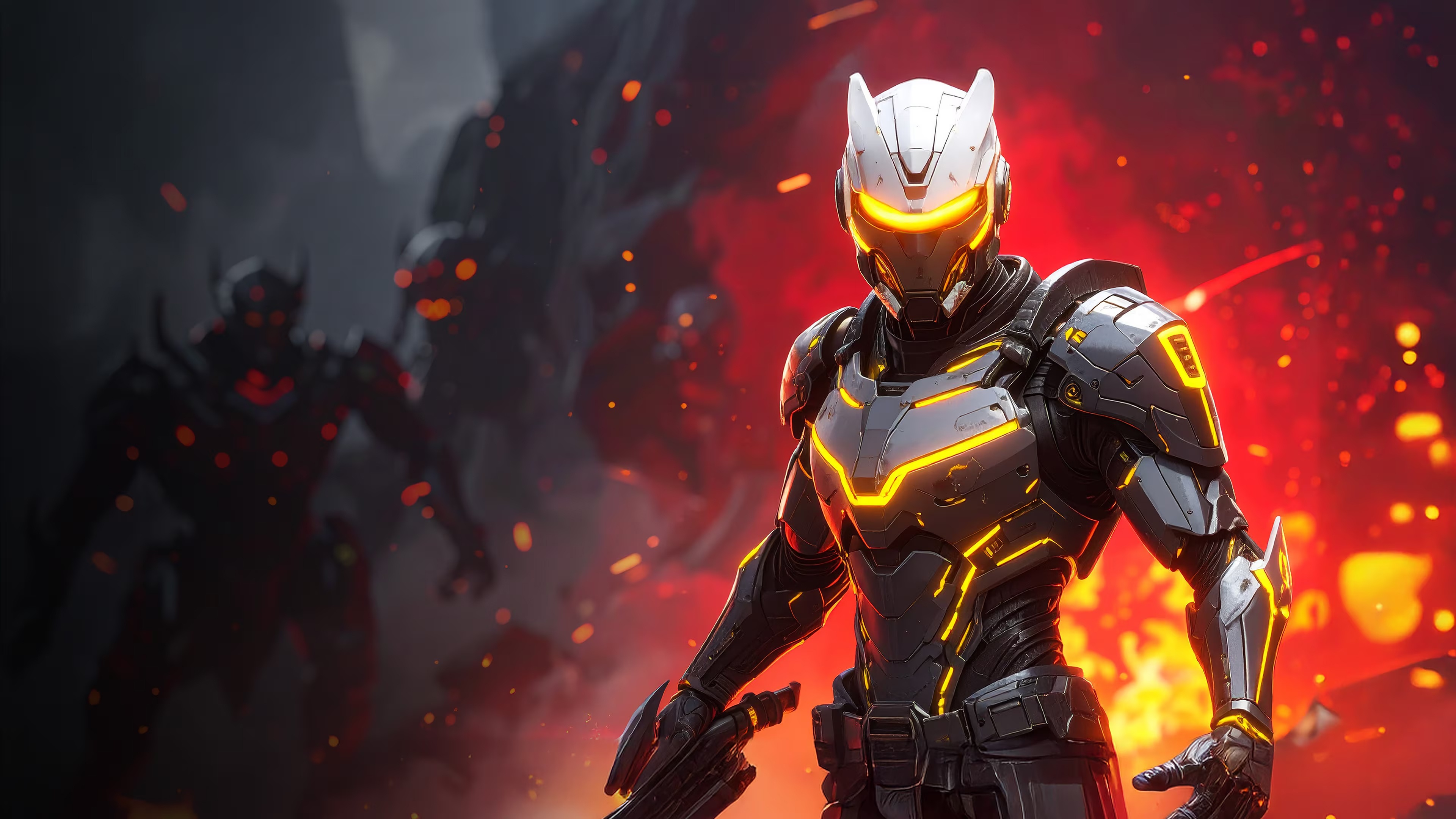 Robot Warzone Tactical Assault HD Wallpaper