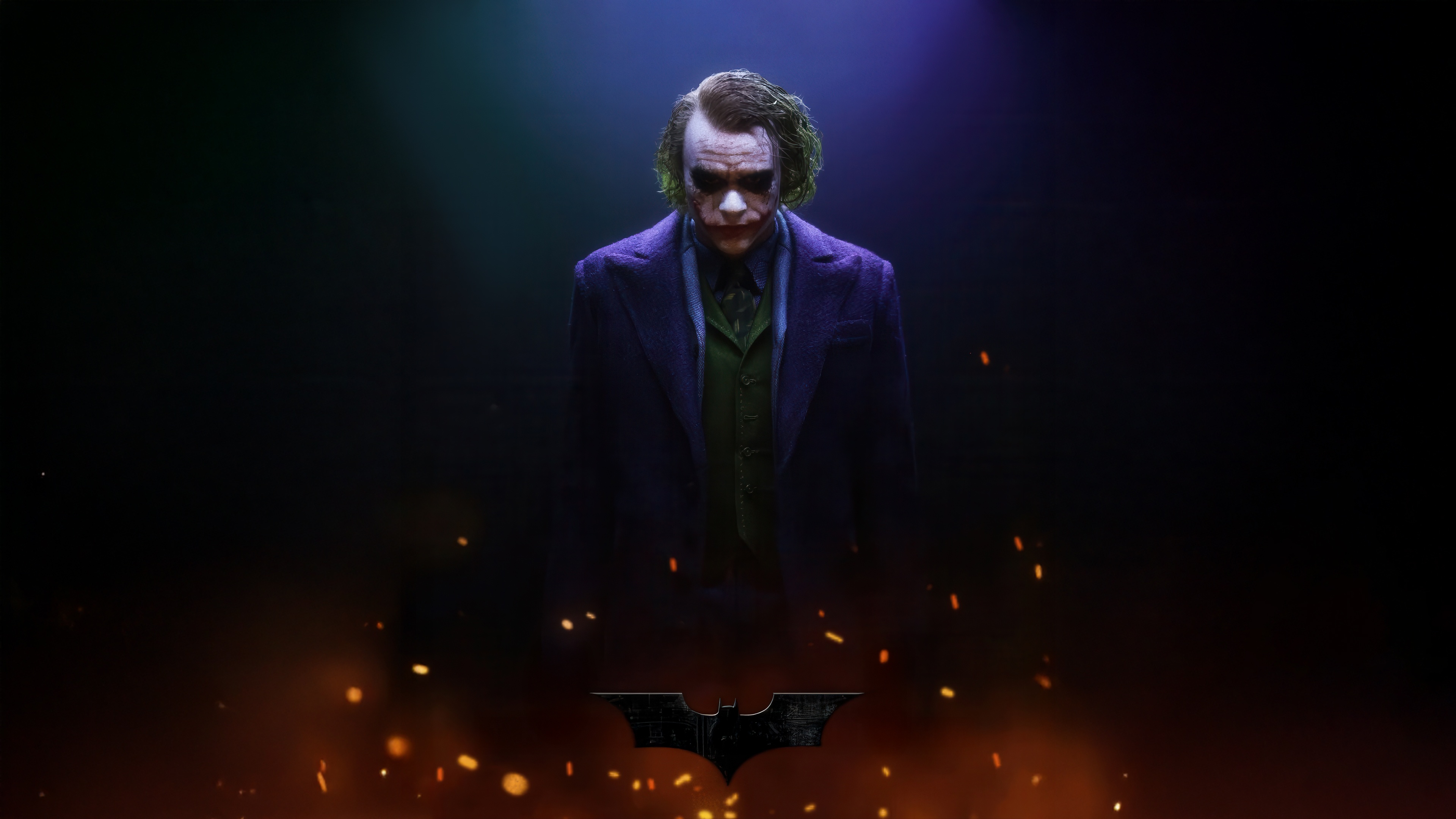 The Joker from The Dark Knight HD Wallpaper