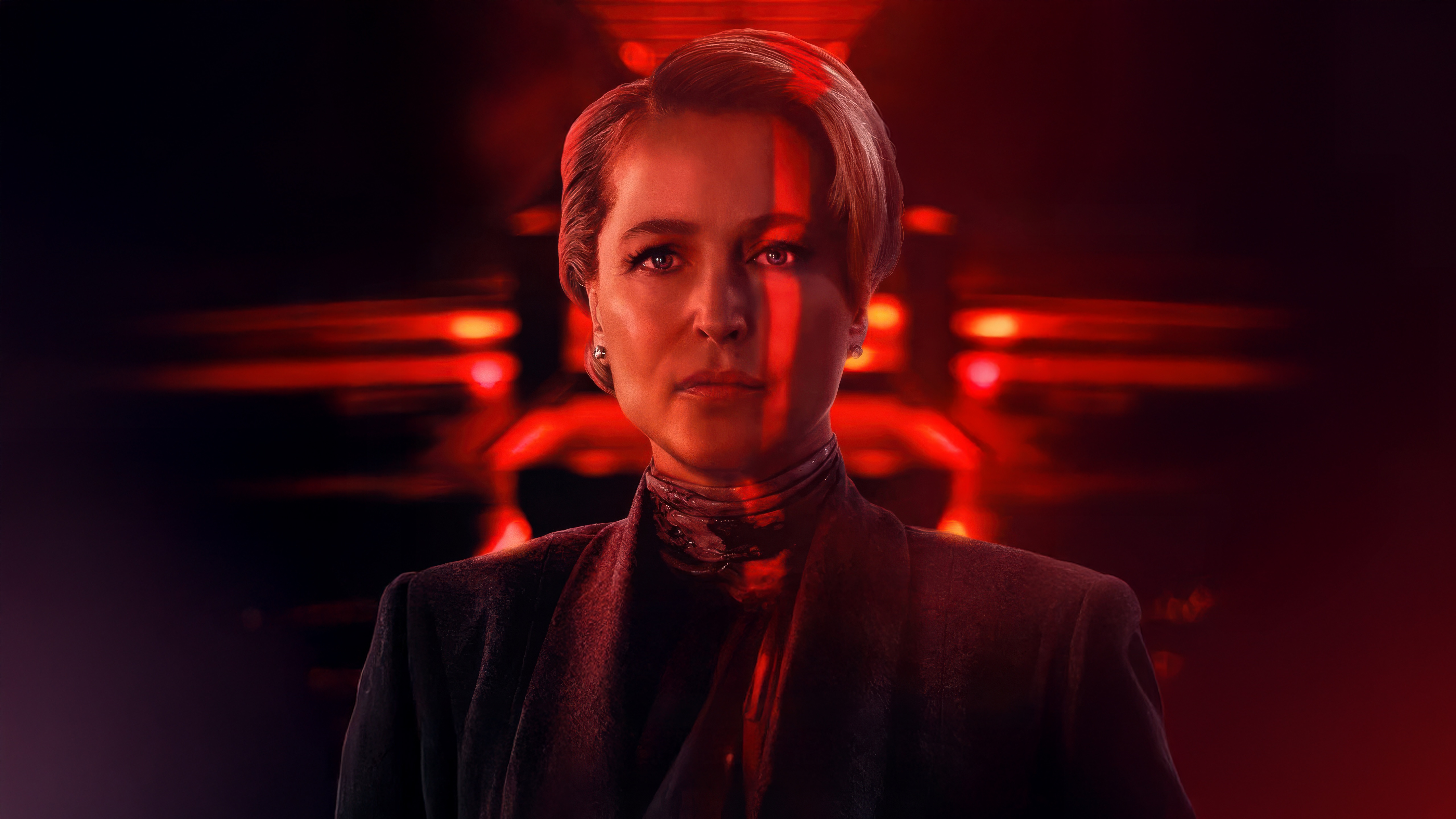 Gillian Anderson In Tron Ares 2025 HD Wallpaper
