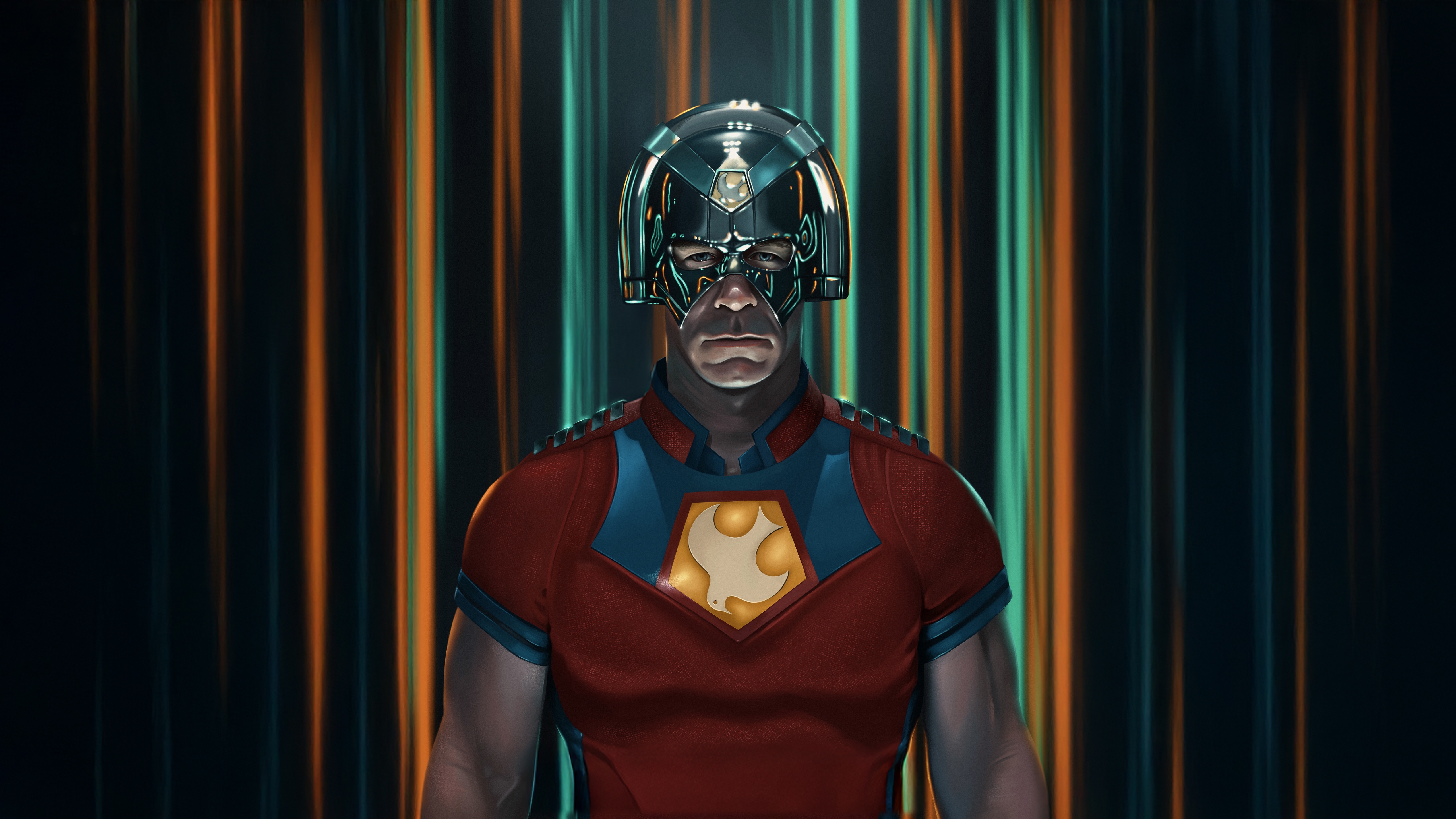 Peacemaker in his costume HD Wallpaper