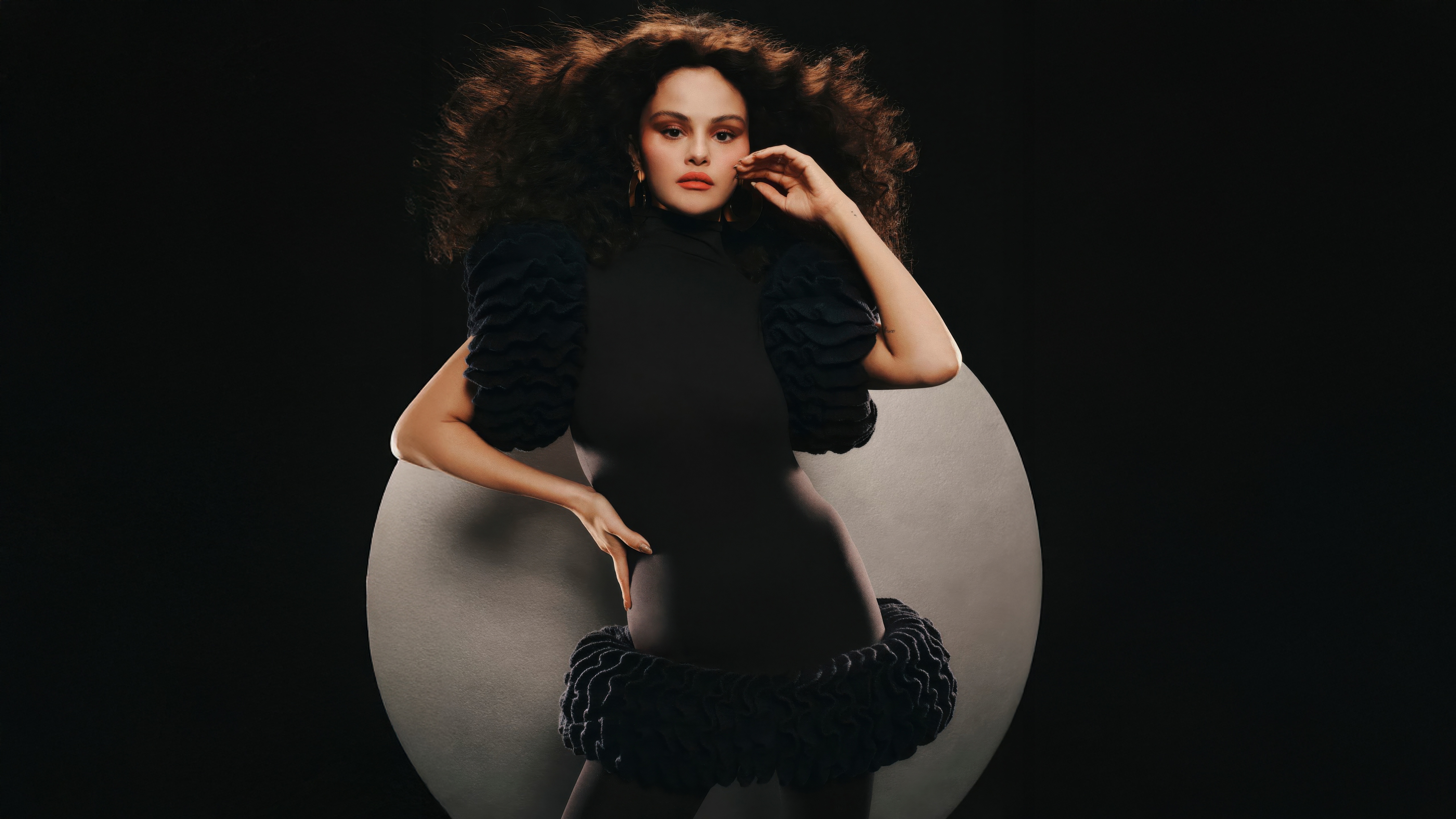 Selena Gomez for Allure Magazine HD Wallpaper
