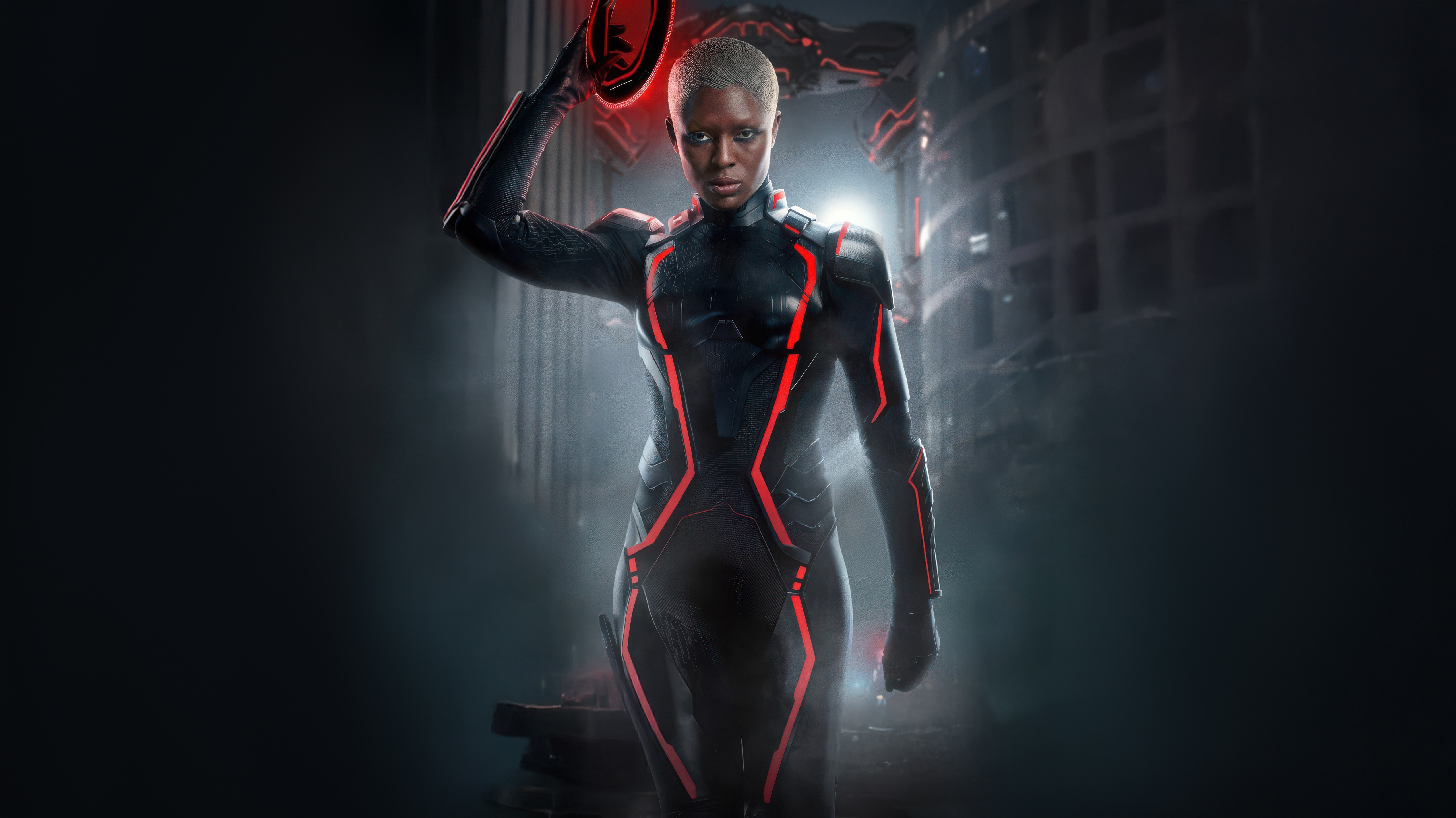 Jodie Turner Smith in Tron Ares 2025 HD Wallpaper