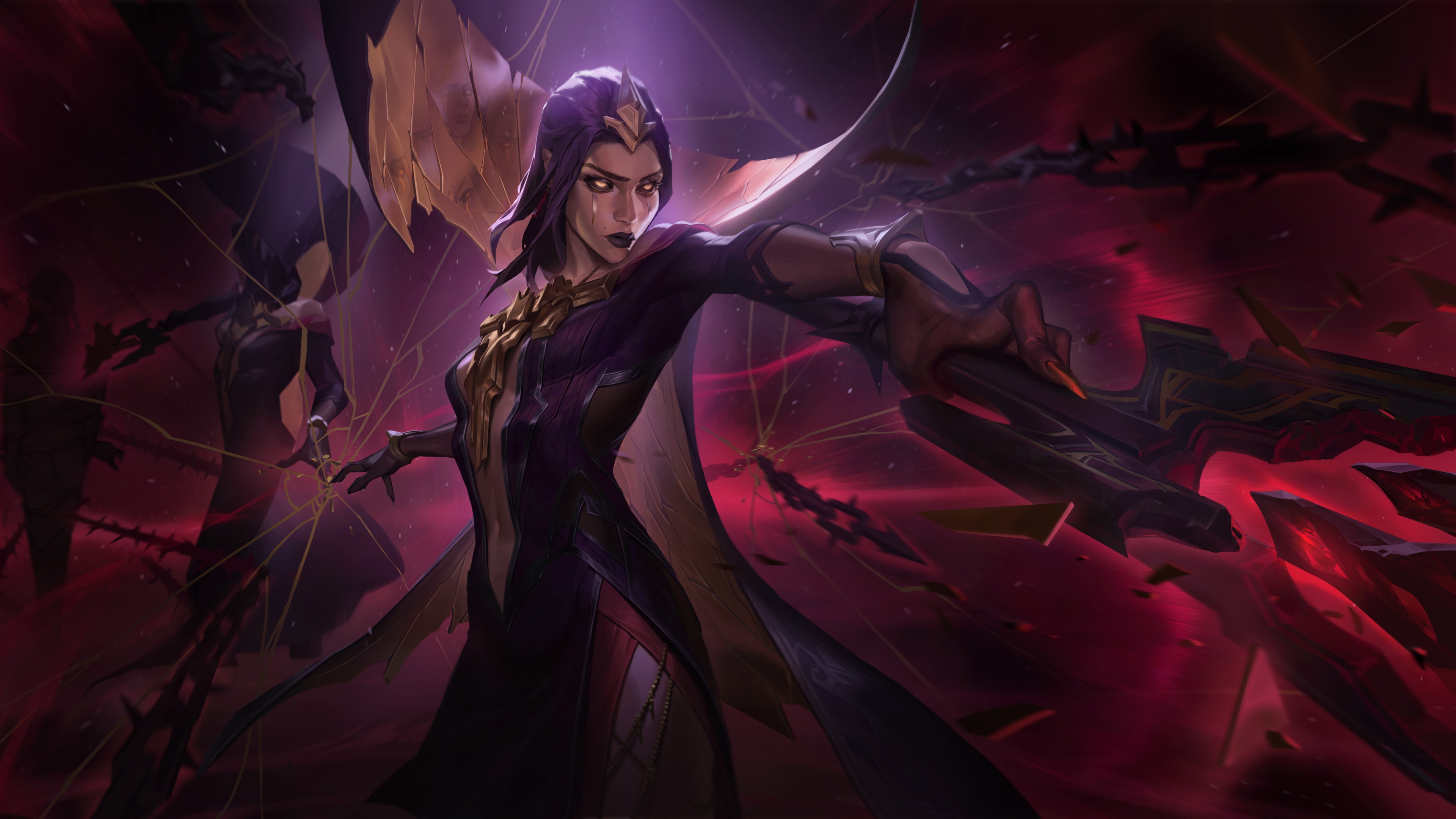 Leblanc from League of Legends HD Wallpaper