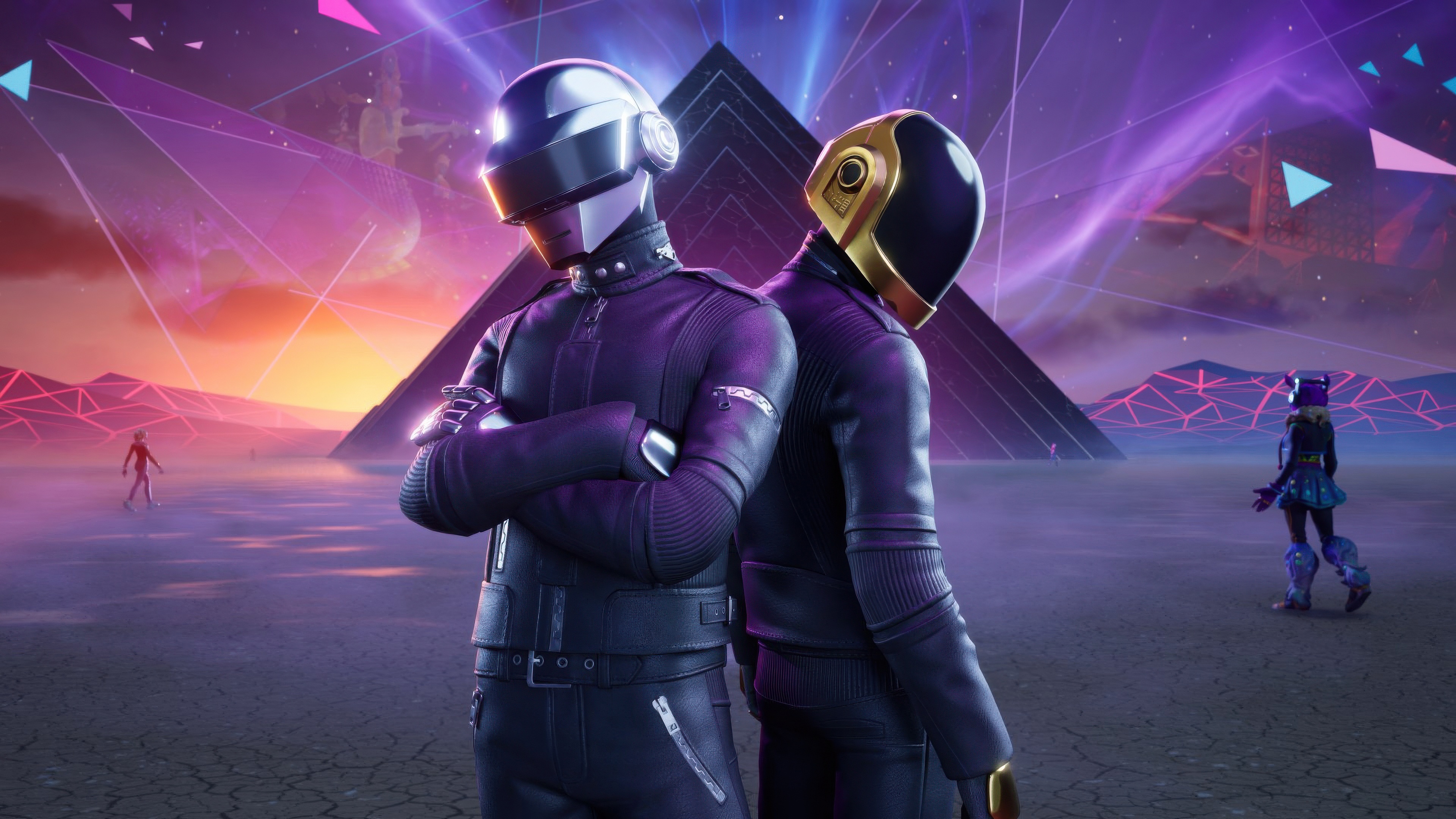 Fortnite X Daft Punk 2025 HD Wallpaper