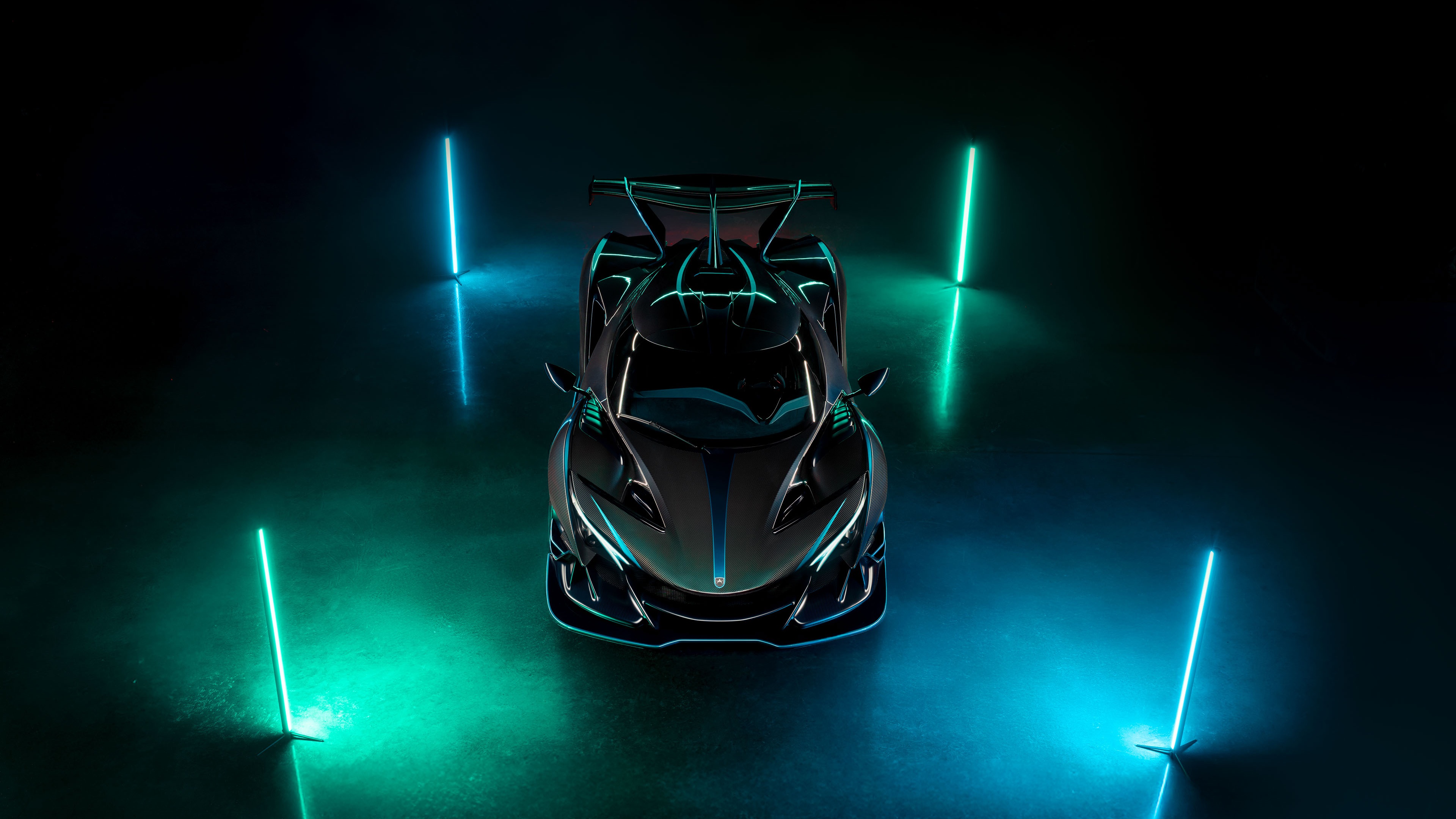 2025 Apollo Intensa Emozione with Neon Lights HD Wallpaper