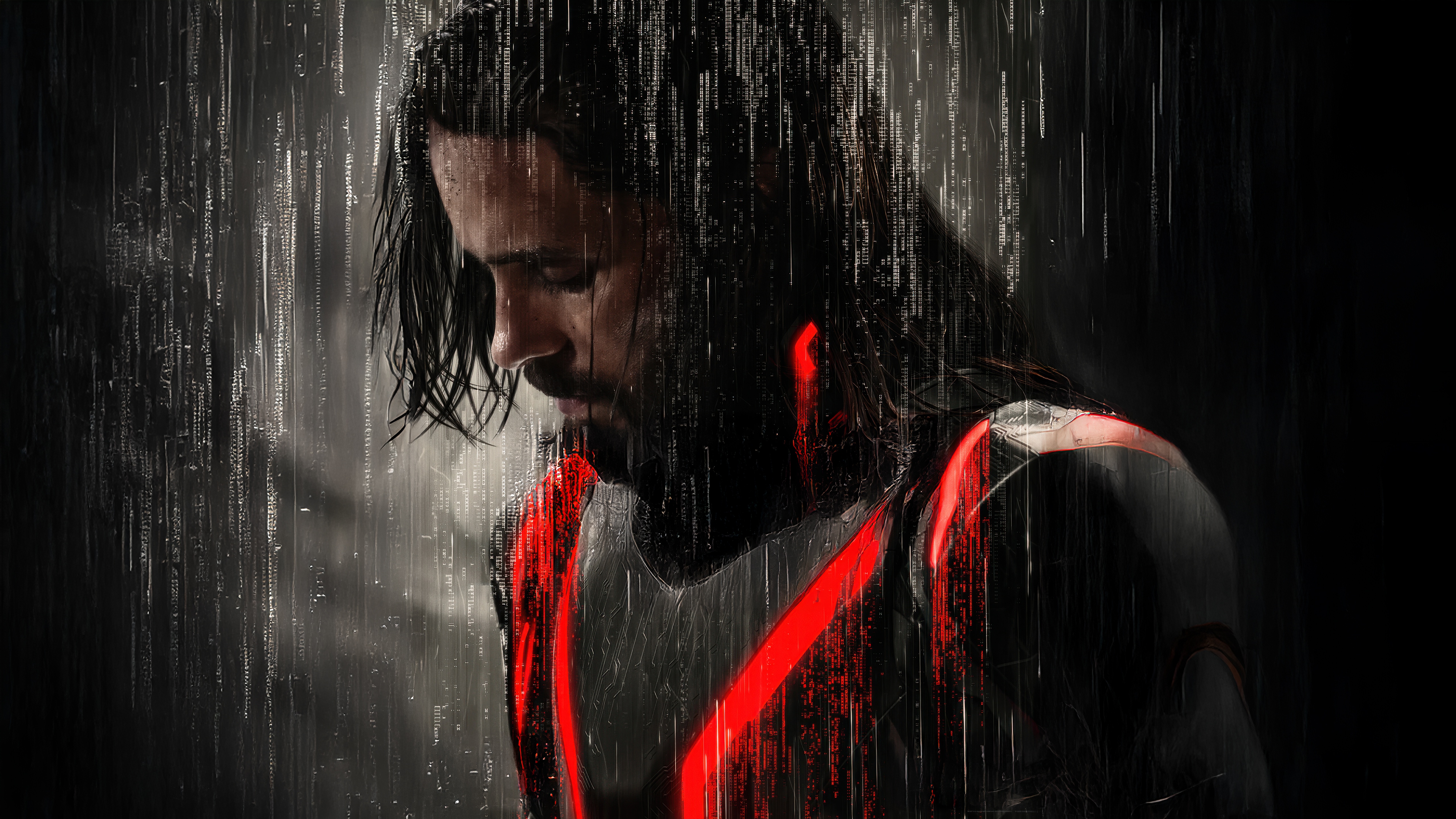 Jared Leto as Ares in Tron HD Wallpaper