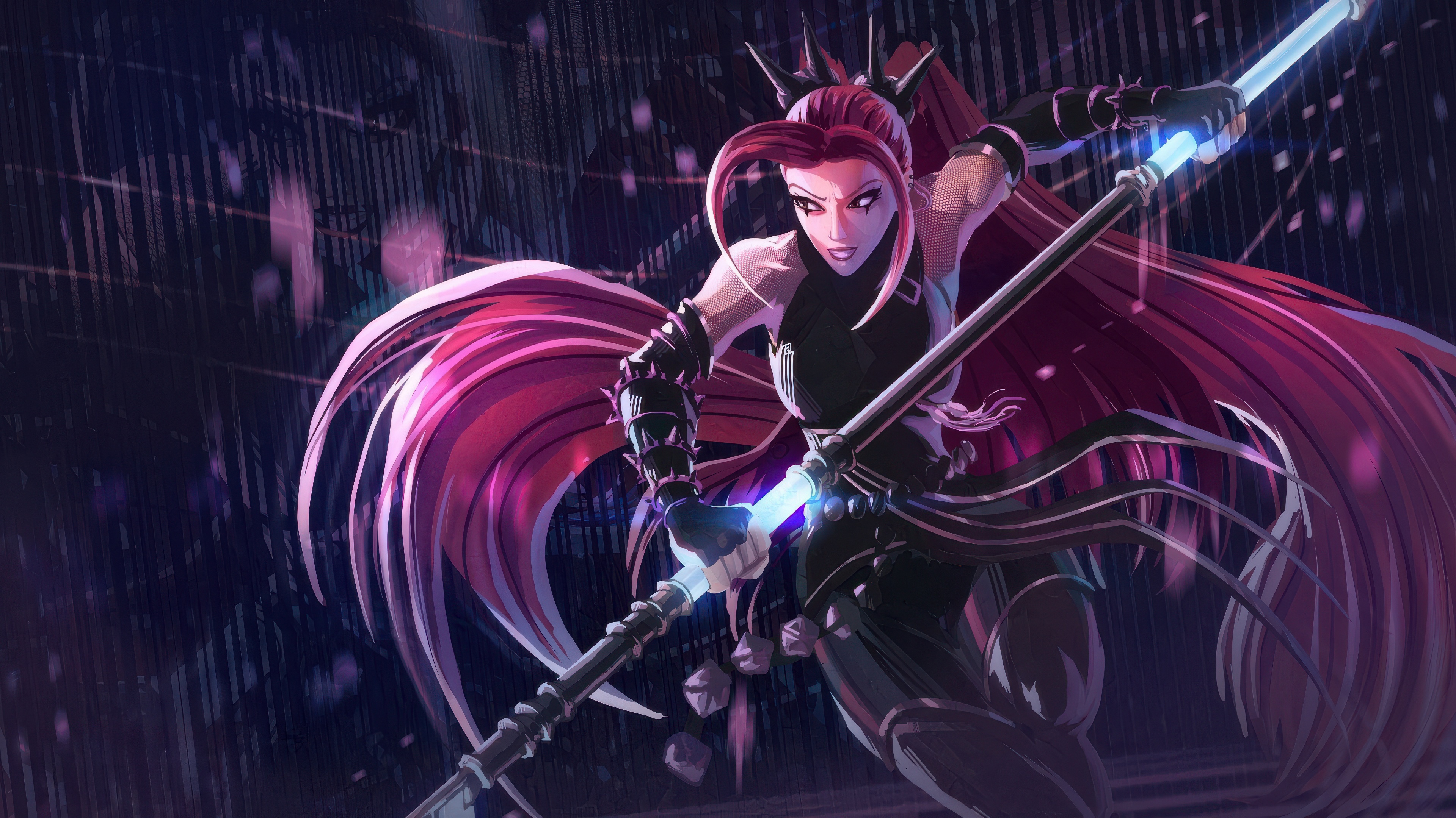 Huntrix Mira K Pop Demon Hunters HD Wallpaper