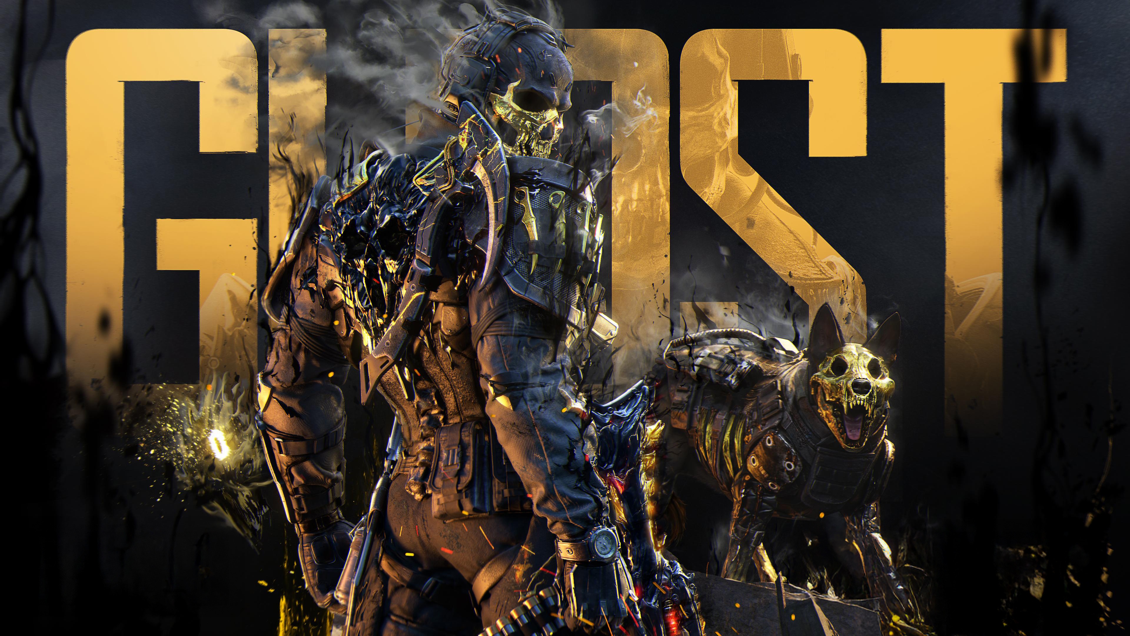 Call Of Duty Mobile Mythic Ghost Returns HD Wallpaper