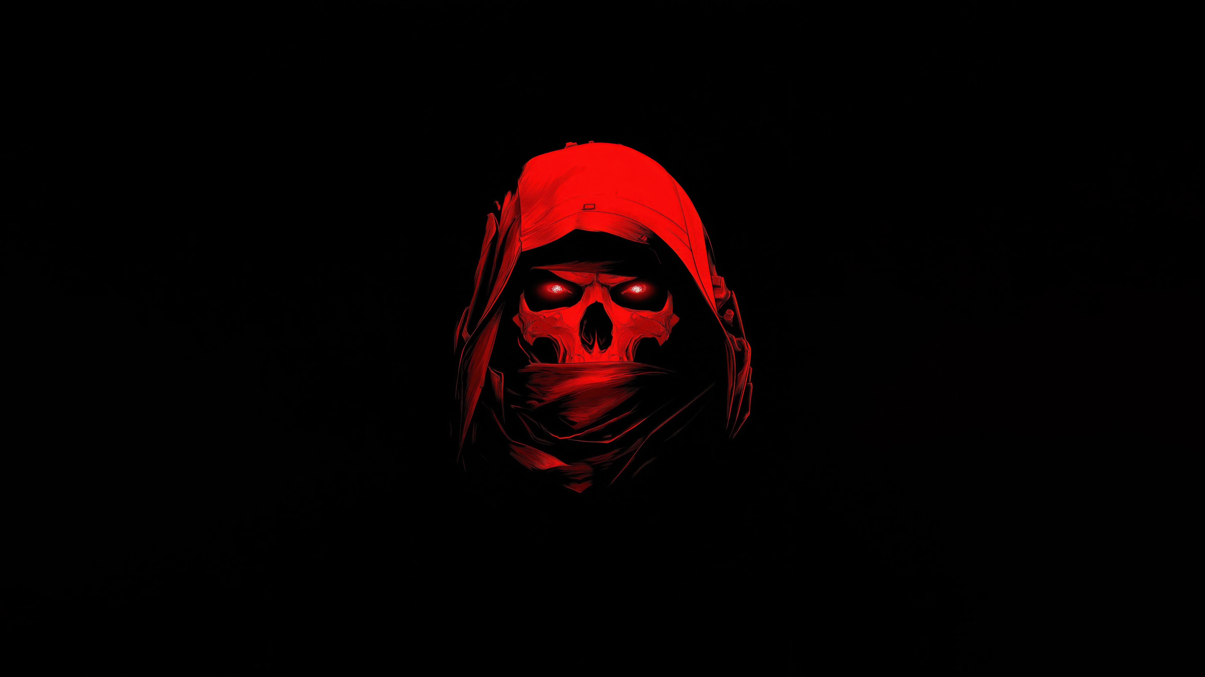 Red Skull Phantom from Call of Duty HD Wallpaper