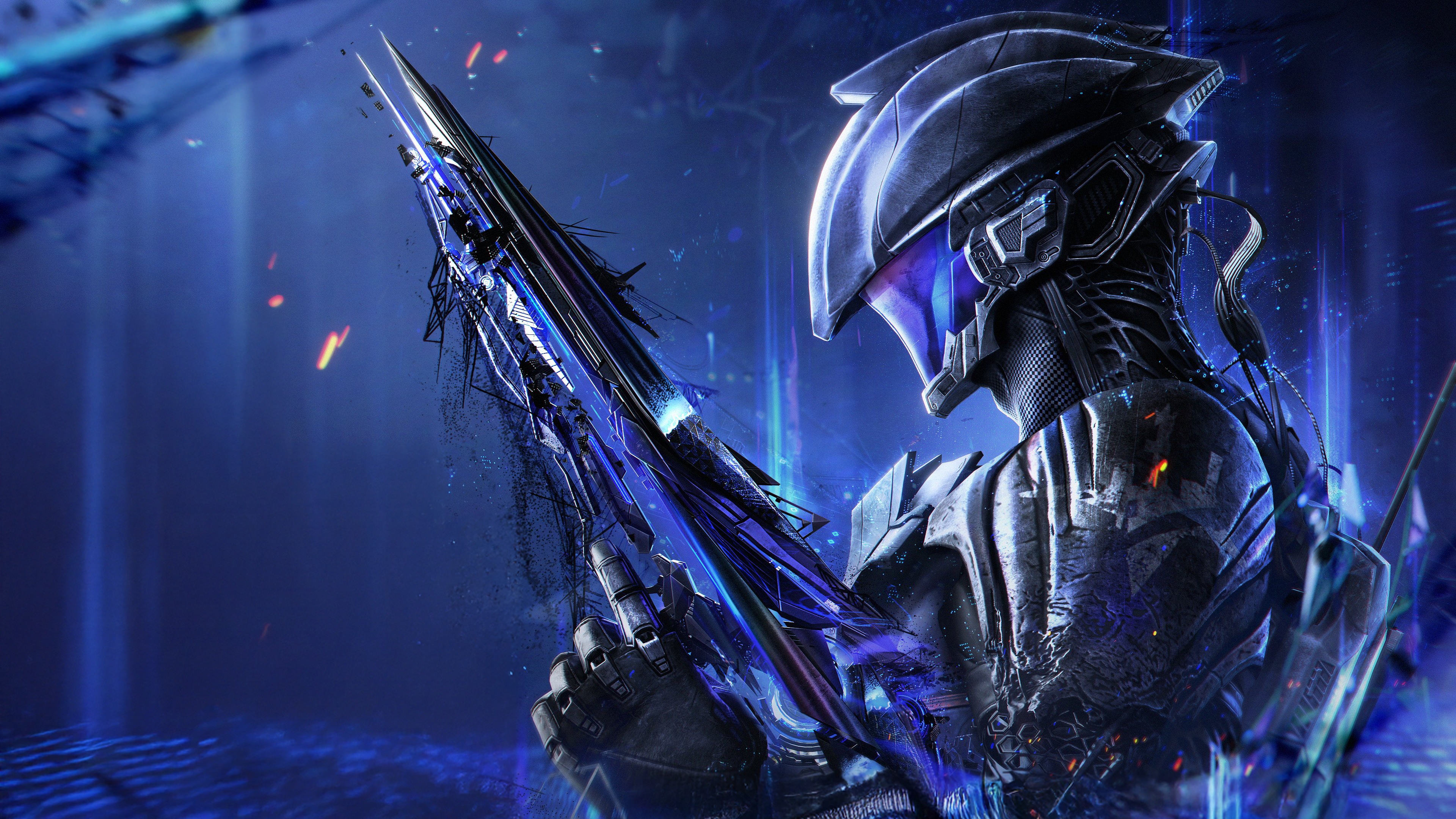 Deepstar Wraith Mythic Call Of Duty Mobile HD Wallpaper