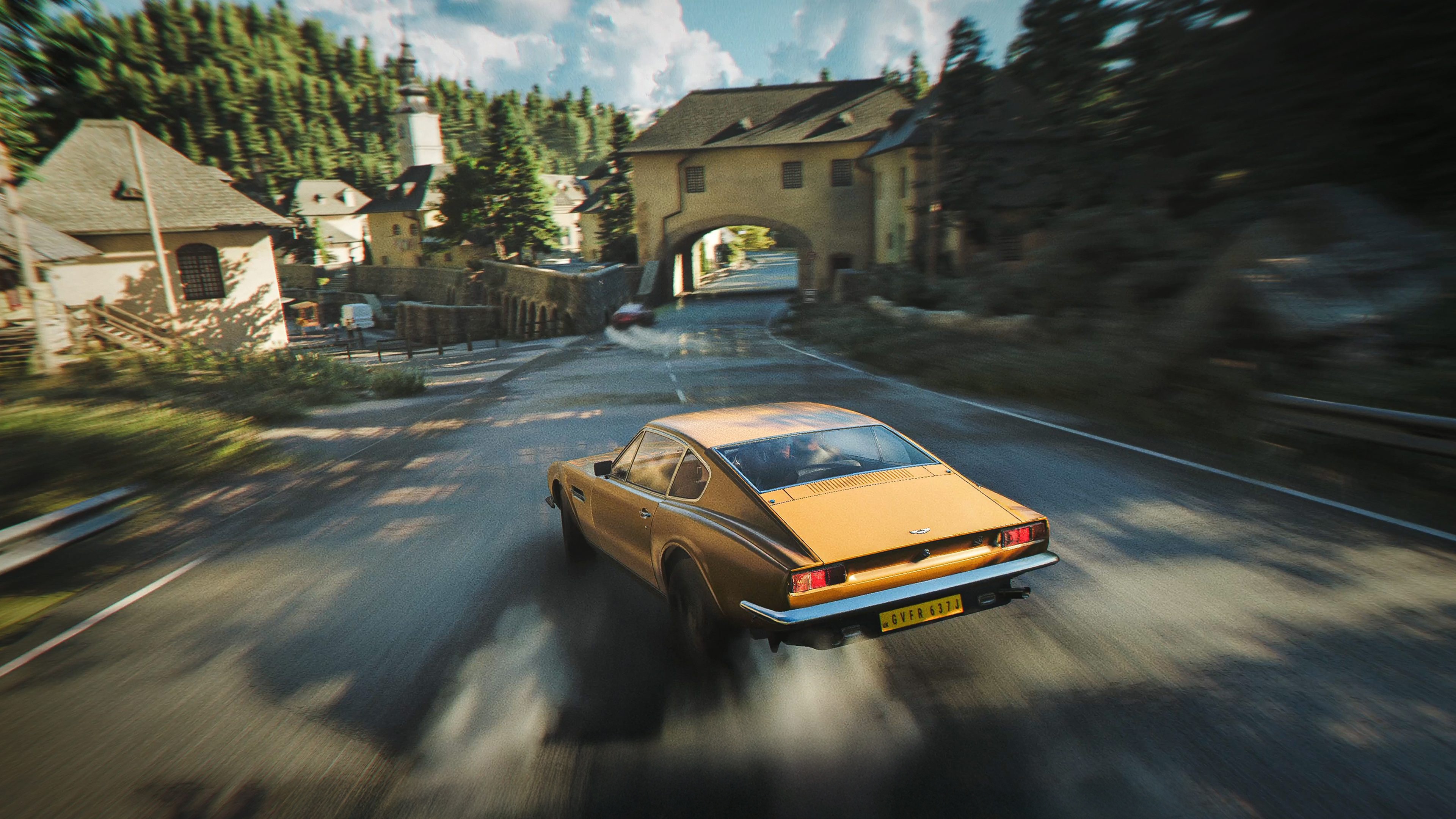 007 First Light 2025 car chase HD Wallpaper