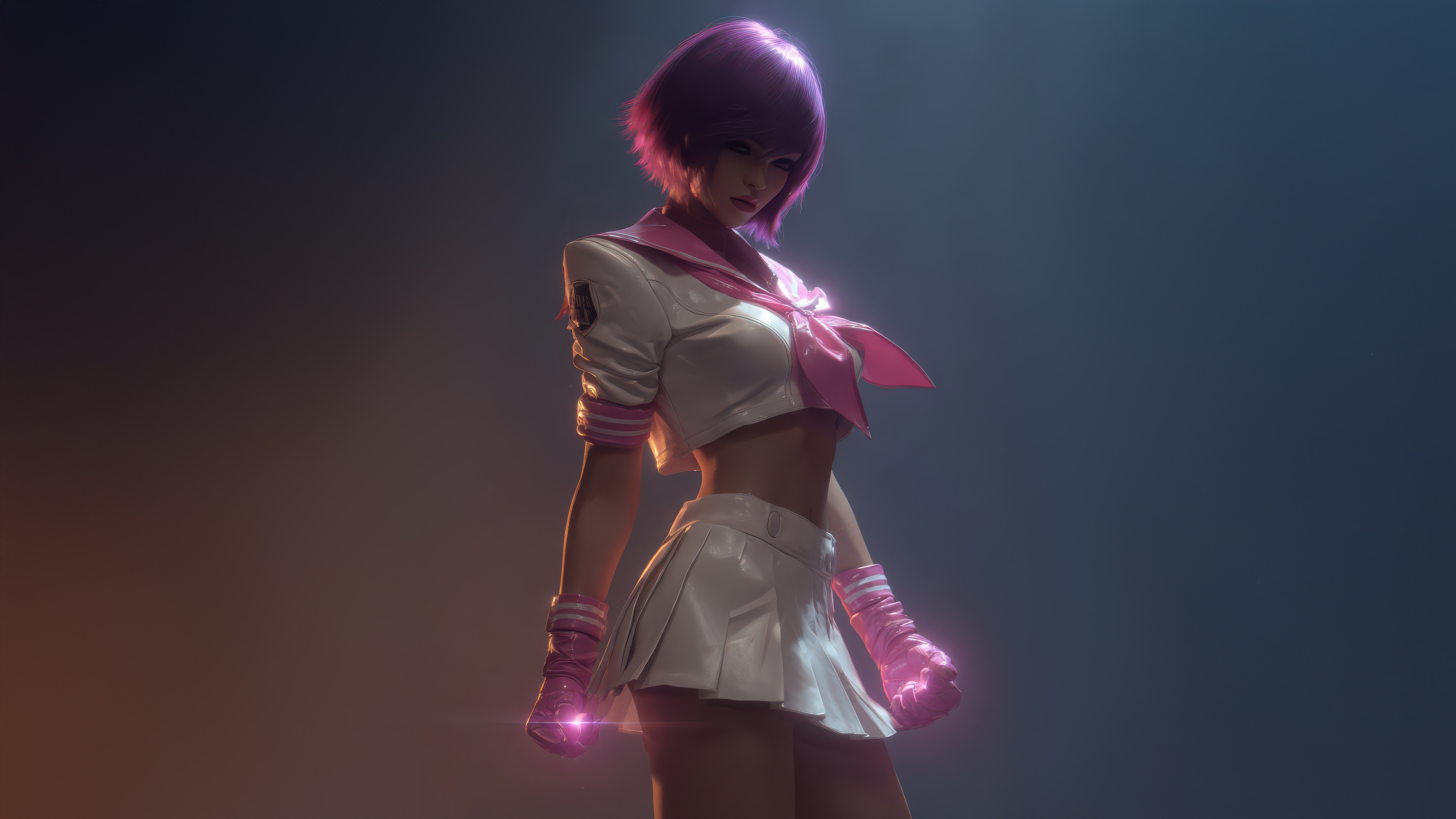 Athena Asamiya from The King Of Fighters HD Wallpaper