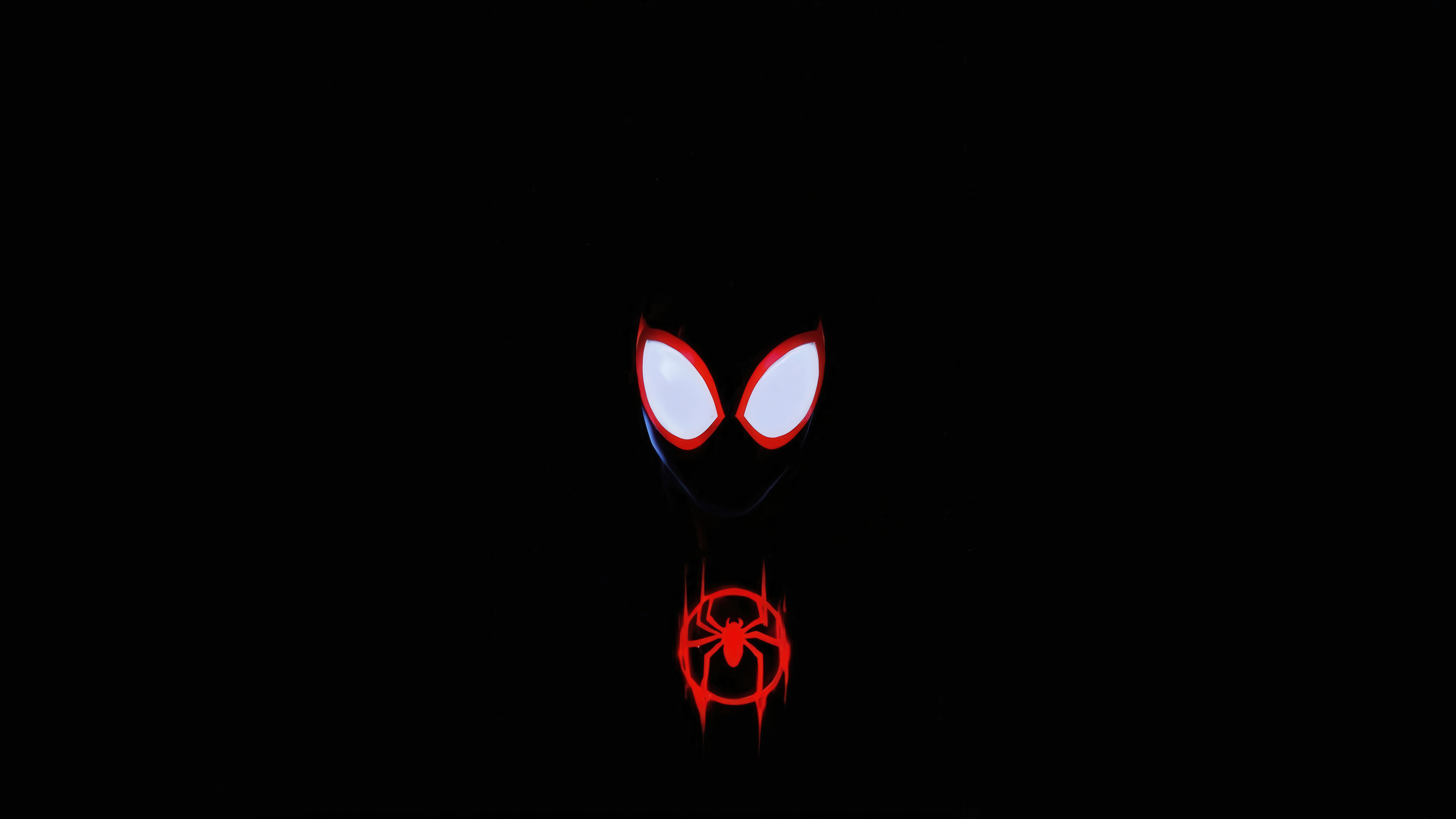 Miles Morales Spider-Man Logo HD Wallpaper