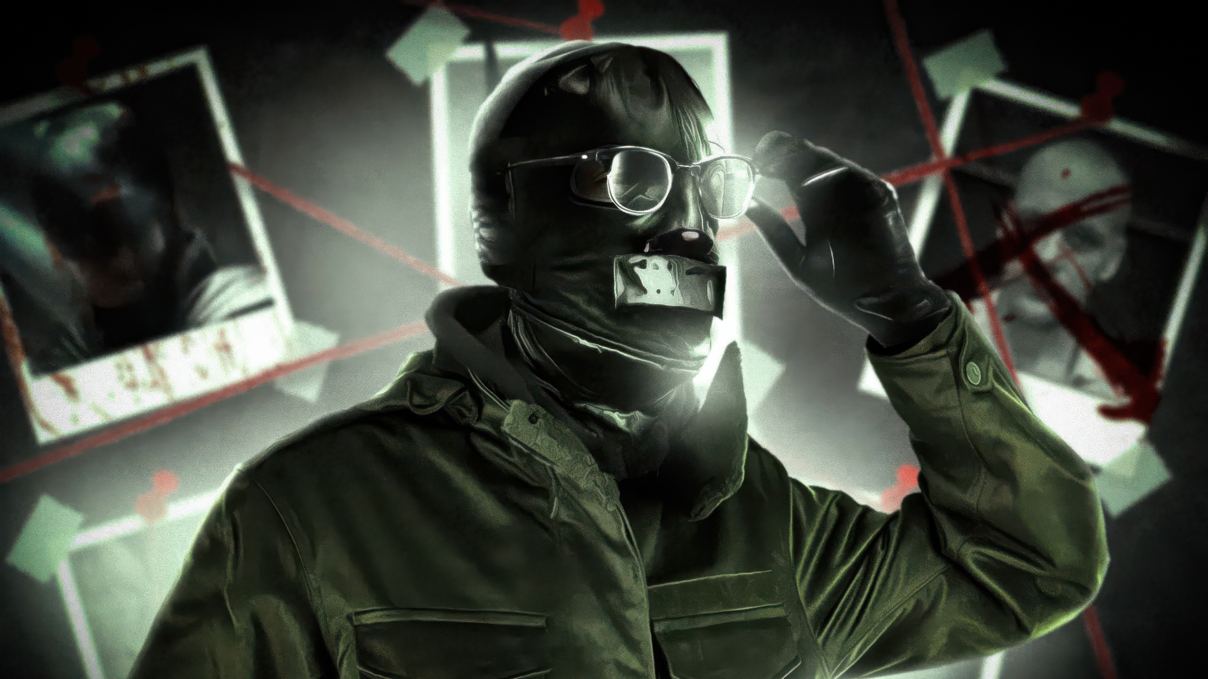 The Riddler Adjusts His Glasses HD Wallpaper