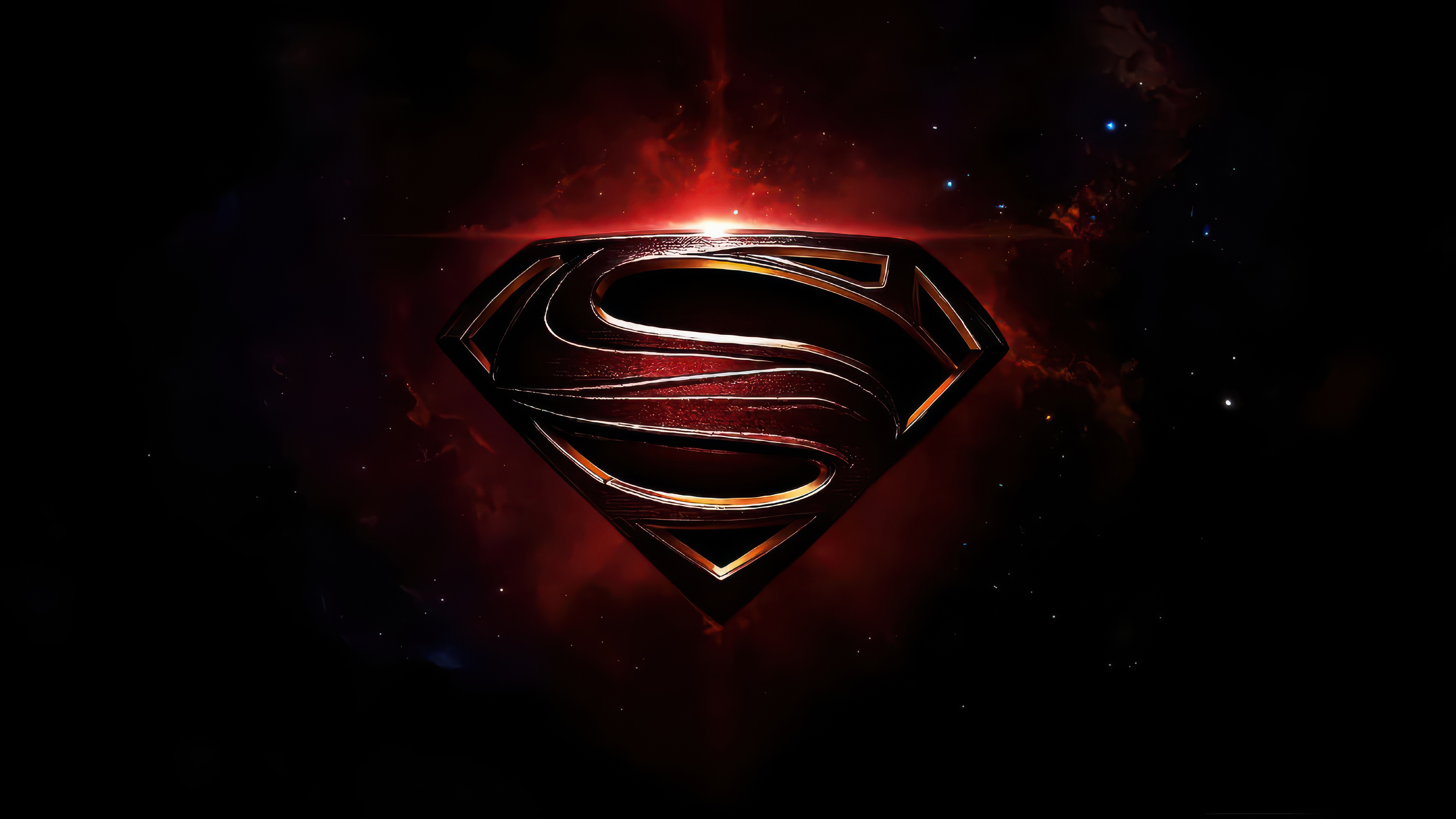 Superman Emblem Of Justice HD Wallpaper
