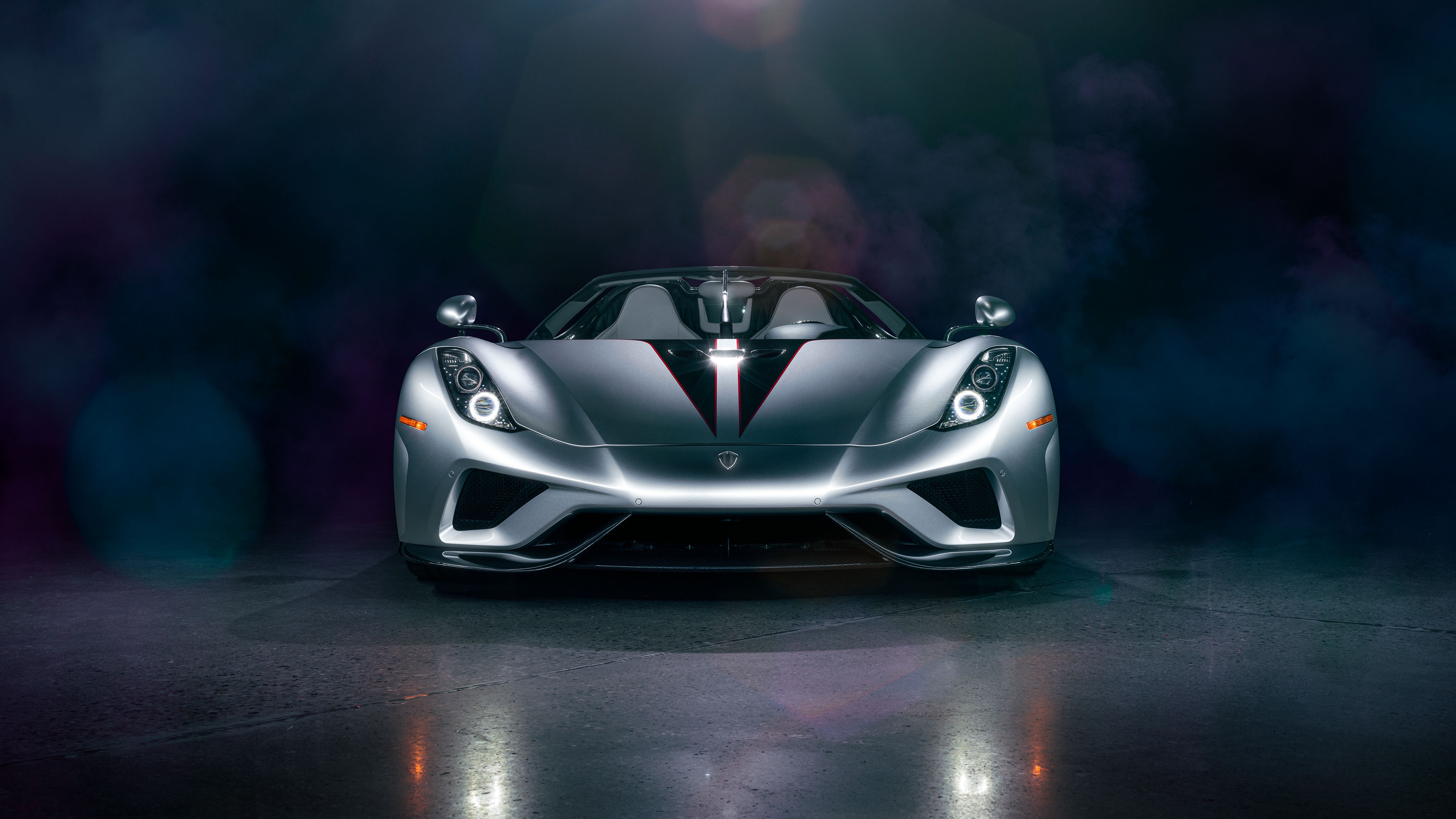 2025 Koenigsegg Regera front view HD Wallpaper