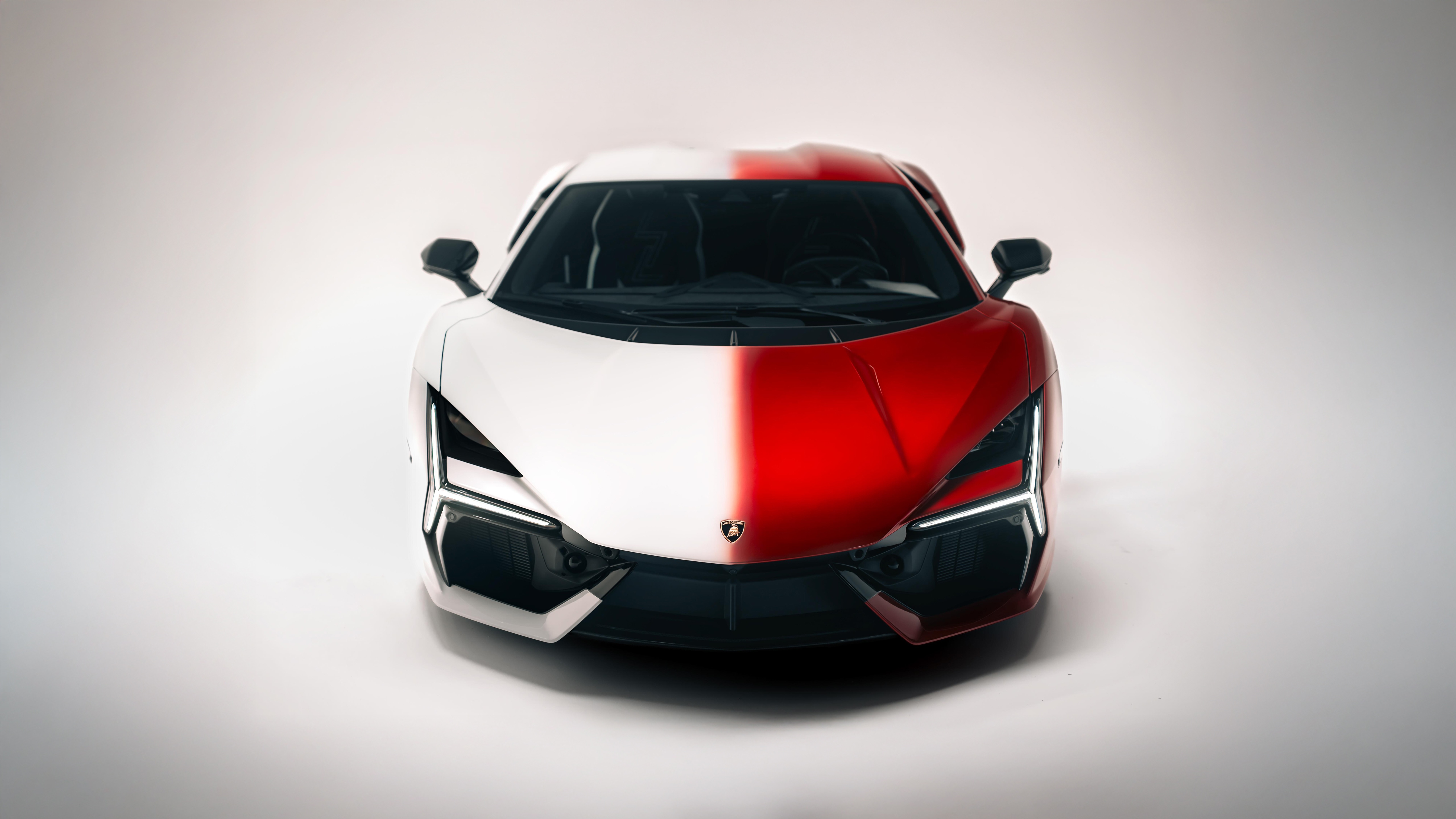 Lamborghini Revuelto Animae front view HD Wallpaper