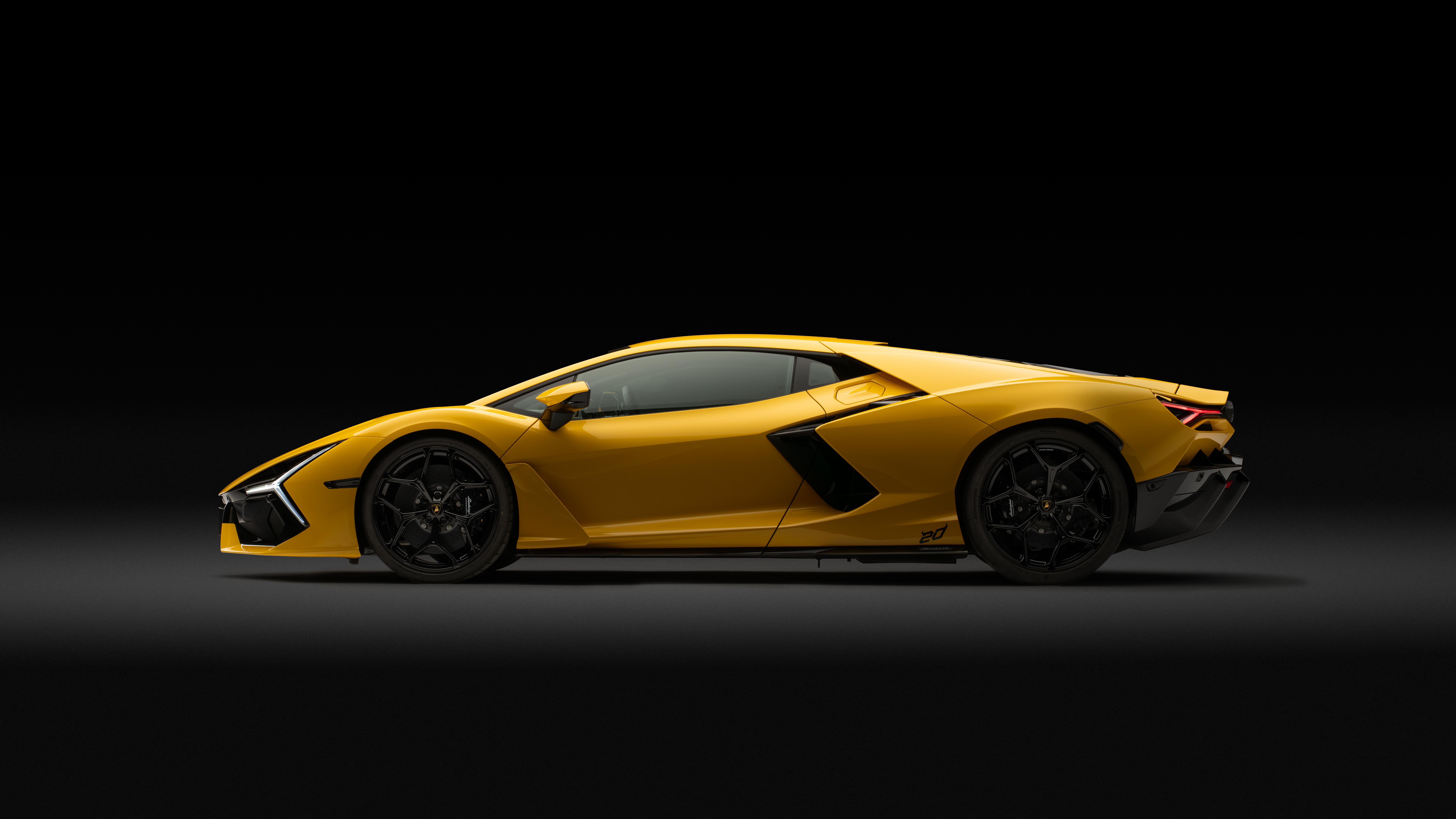 Yellow Lamborghini Revuelto 20th Anniversary HD Wallpaper