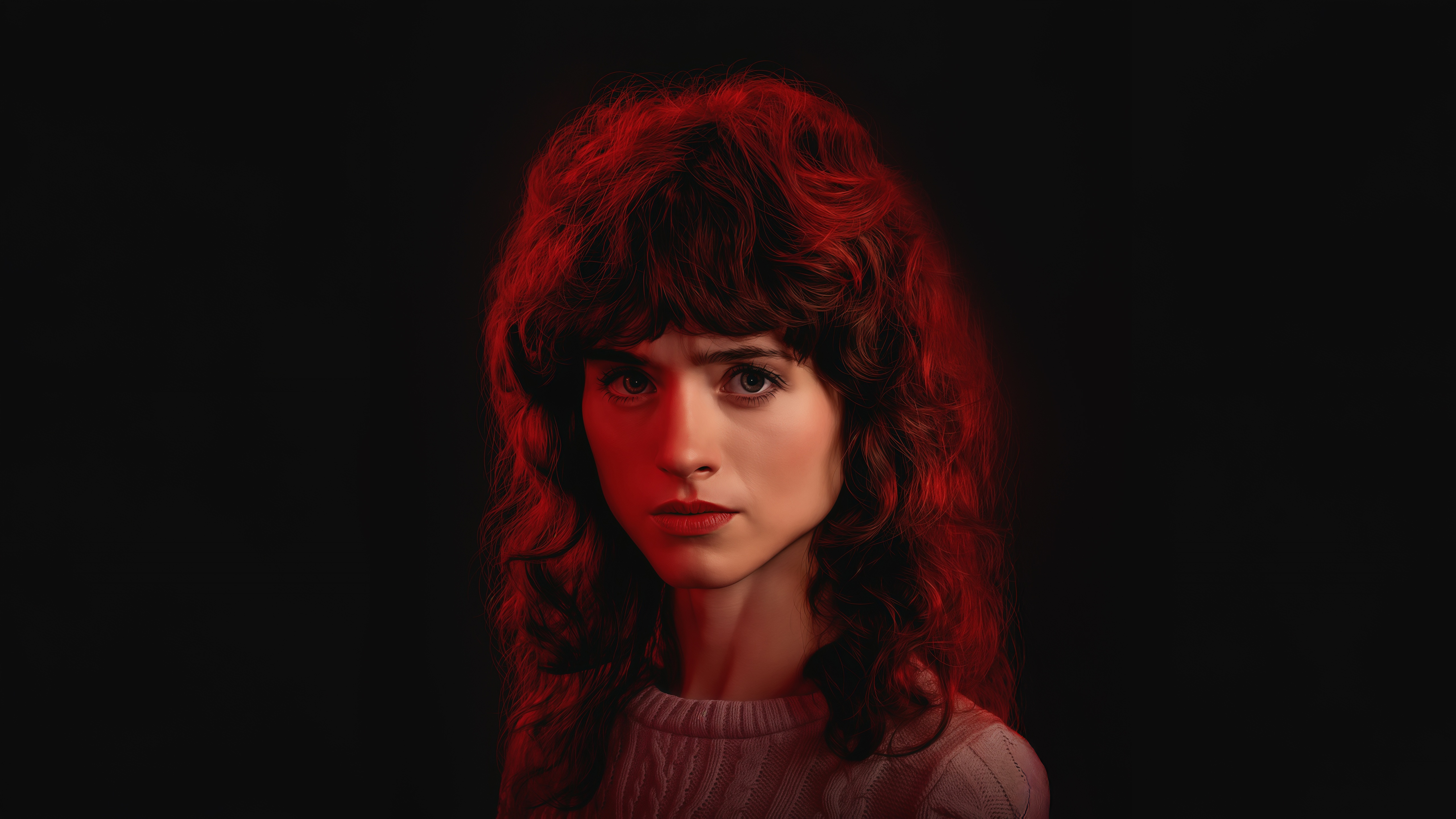 Nancy Wheeler in Stranger Things Season 5 HD Wallpaper