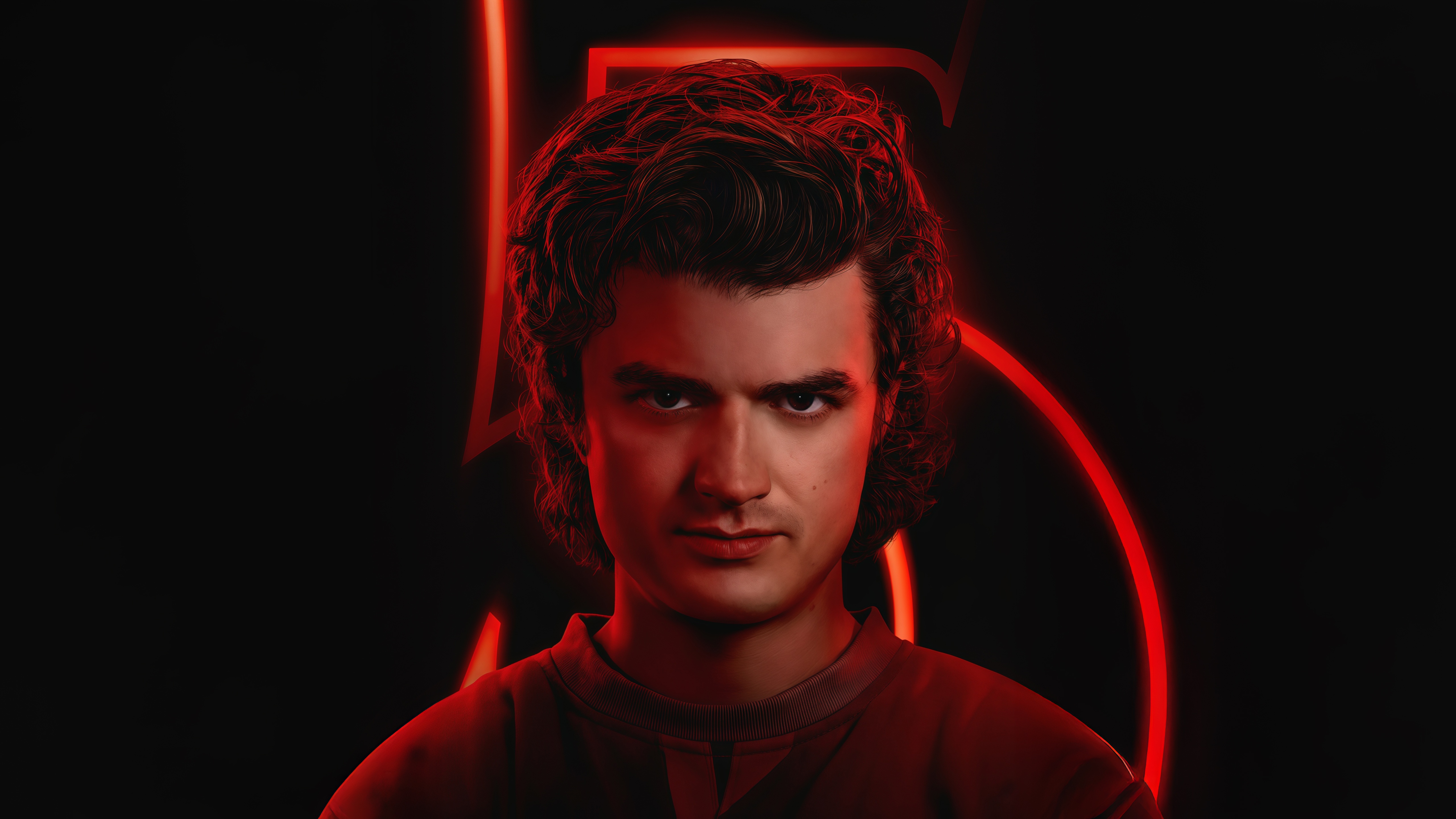 Joe Keery as Steve Harrington in Stranger Things HD Wallpaper