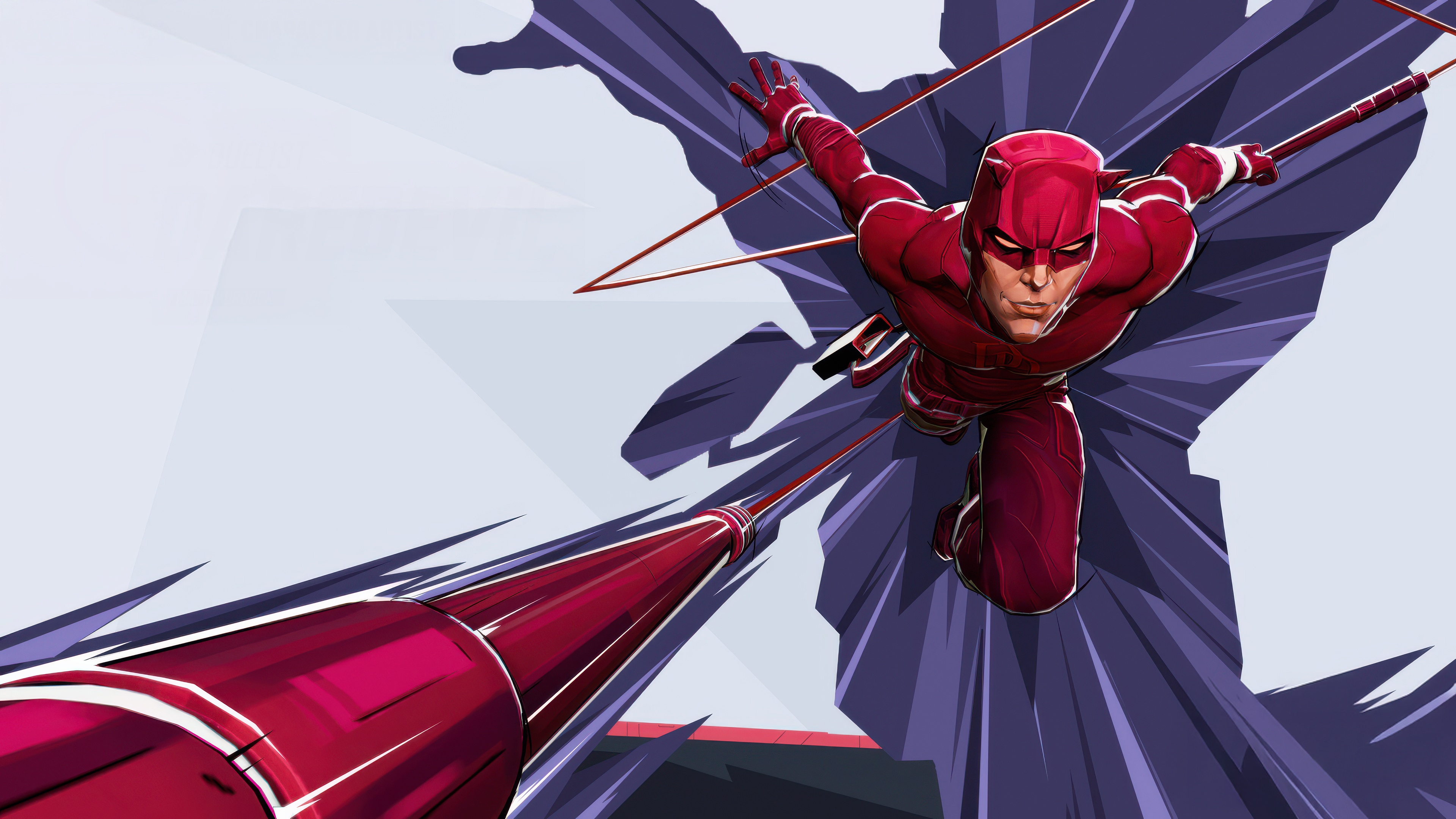 Marvel Rivals Daredevil in Action HD Wallpaper
