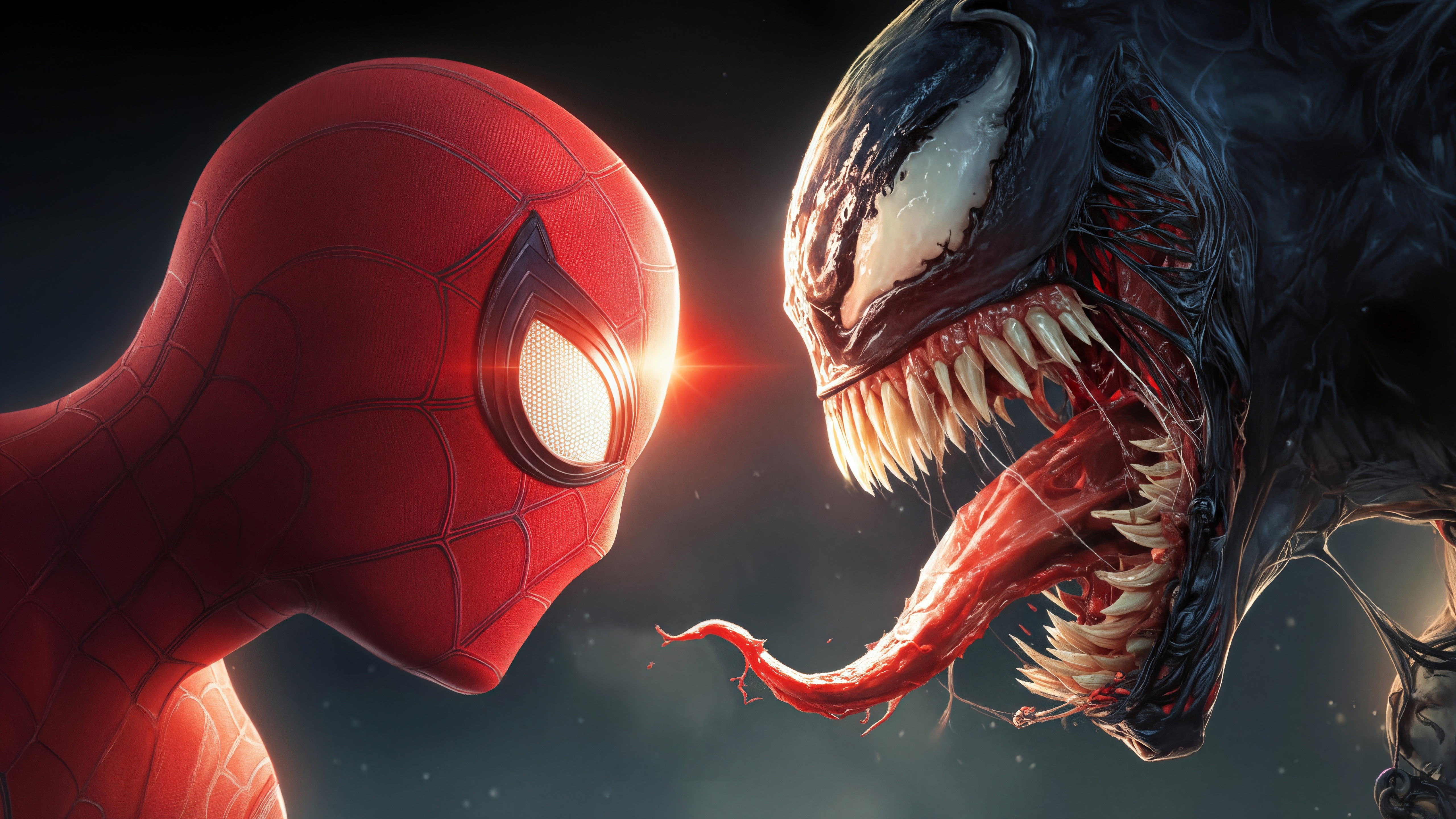 Spider-Man vs. Venom No Limits HD Wallpaper